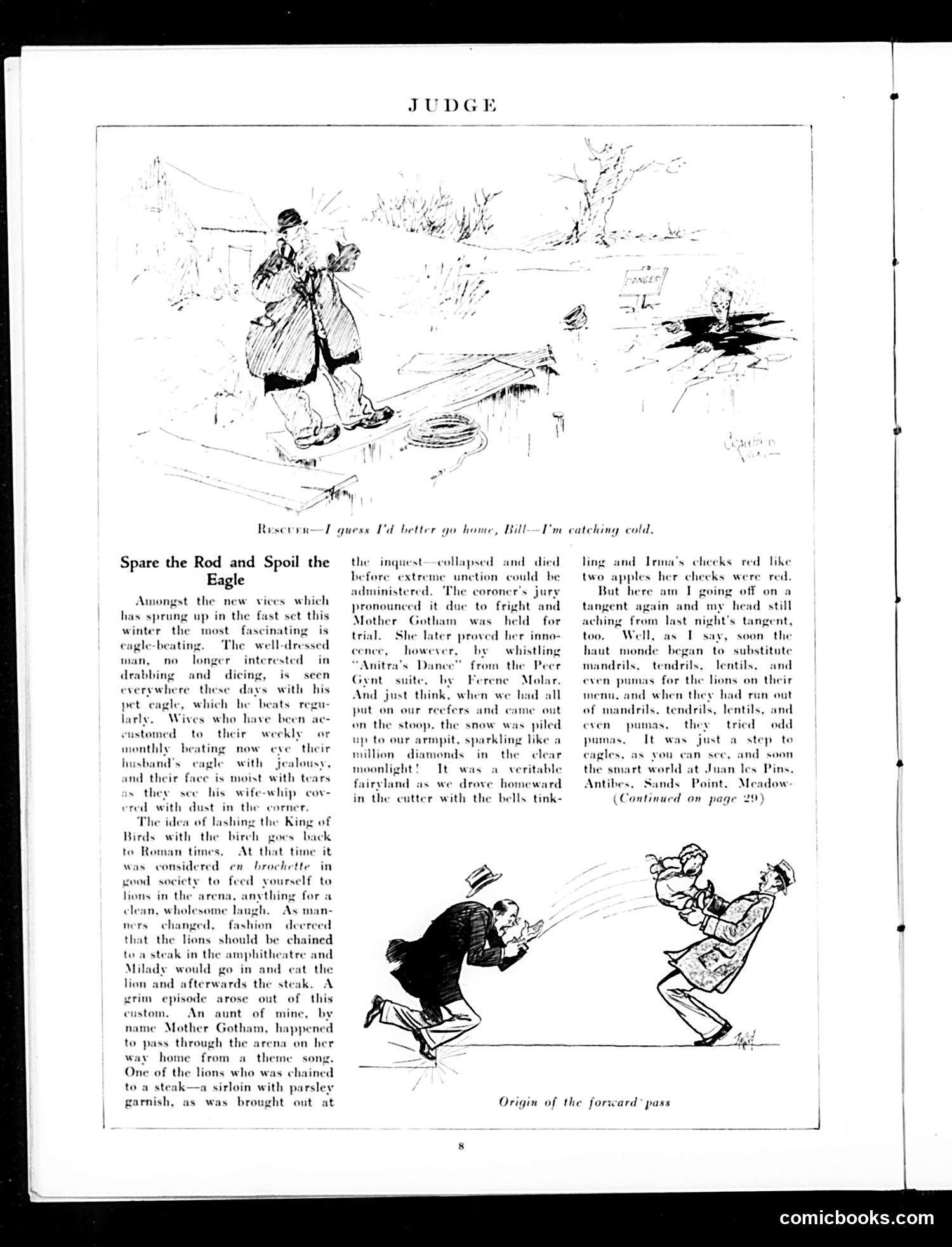 Judge — January 5, 1929 — page 10: Judge, 1929-01-05