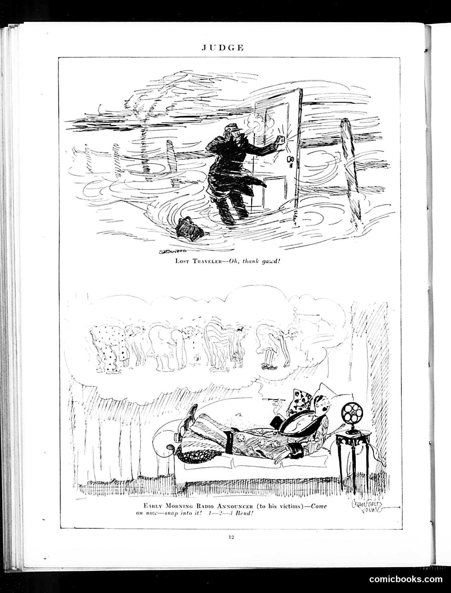 Judge — January 26, 1929 — page 12: Judge, 1929-01-26