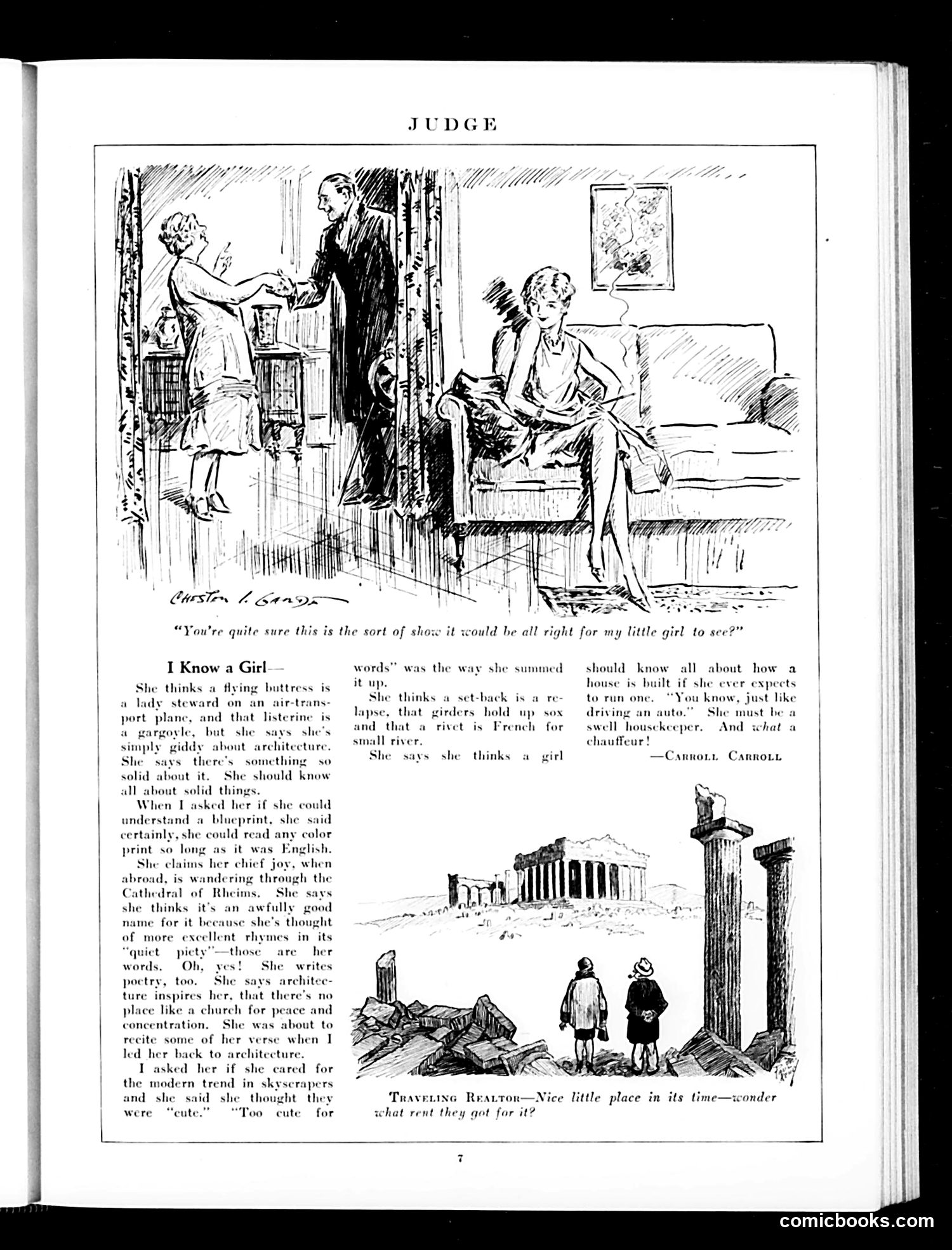 Judge — February 2, 1929 — page 9: Judge, 1929-02-02