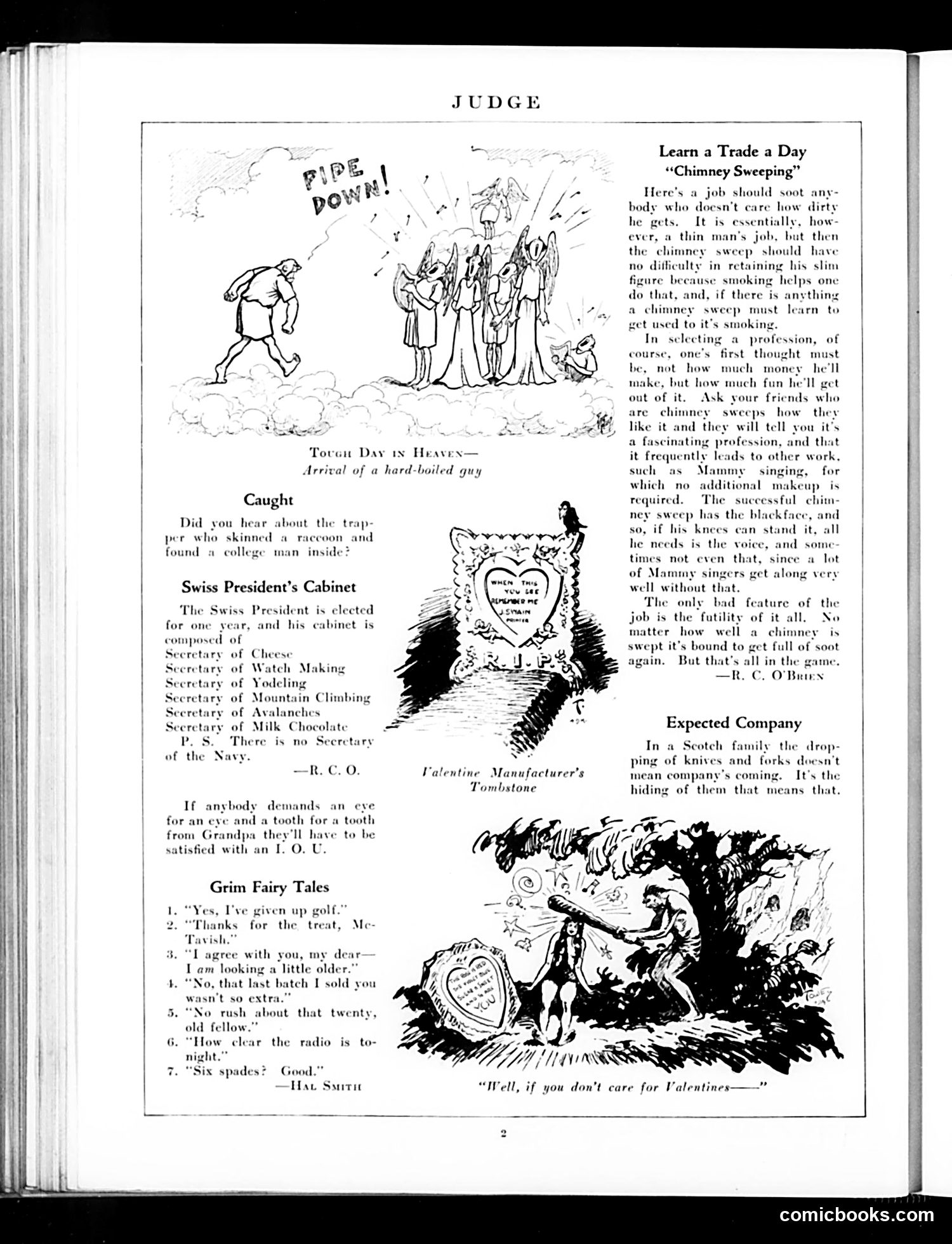Judge — February 9, 1929 — page 4: Judge, 1929-02-09