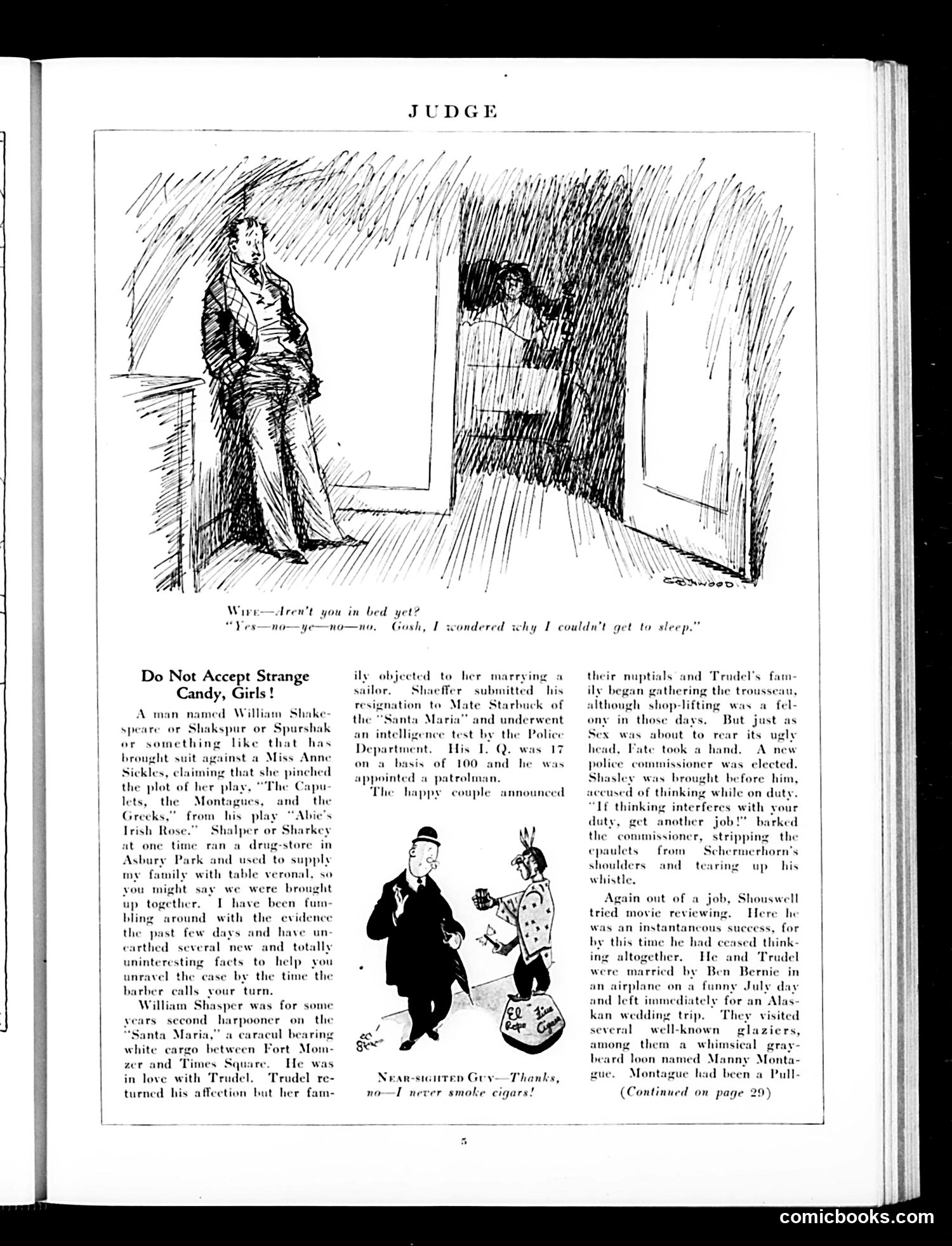 Judge — February 9, 1929 — page 7: Judge, 1929-02-09