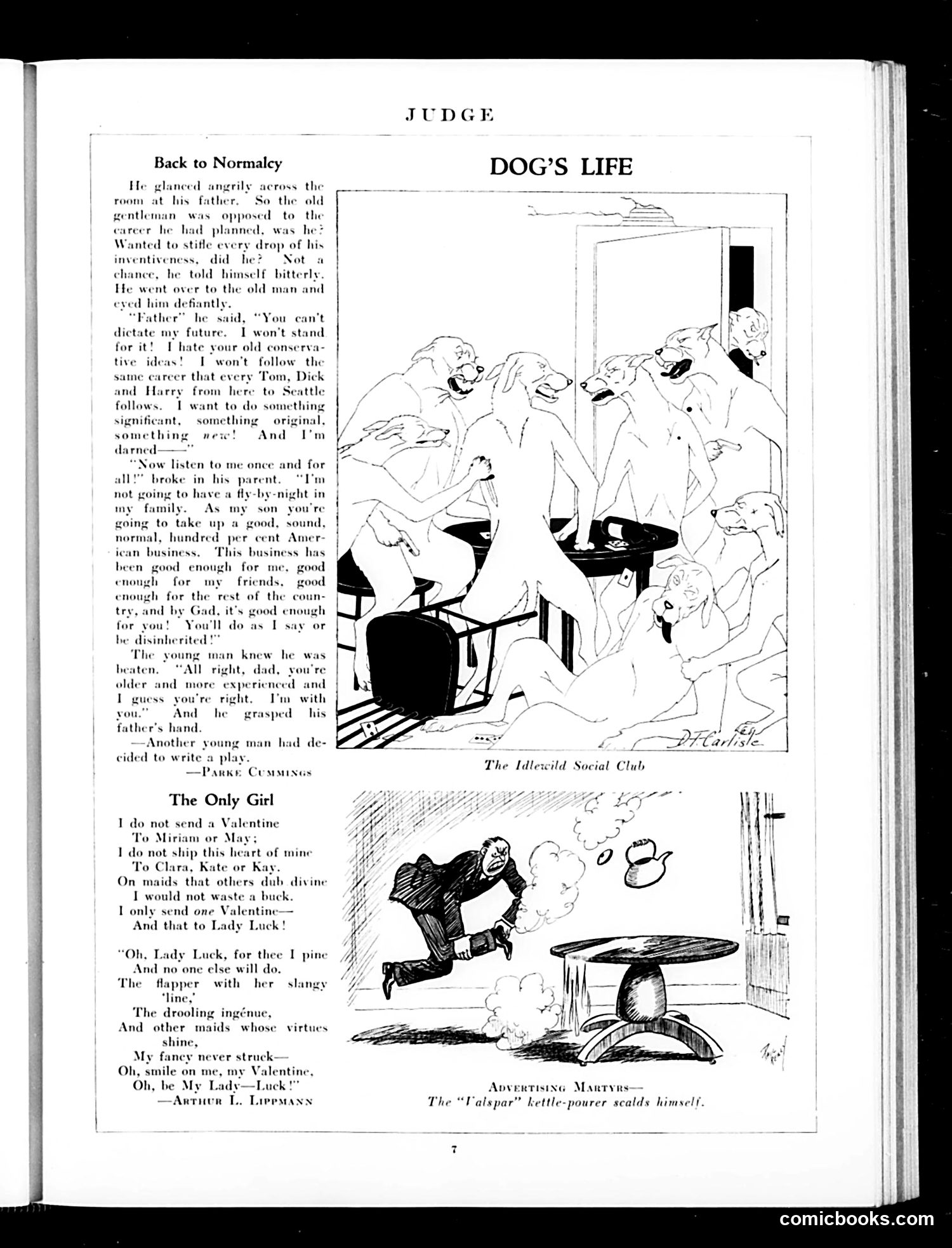 Judge — February 9, 1929 — page 9: Judge, 1929-02-09