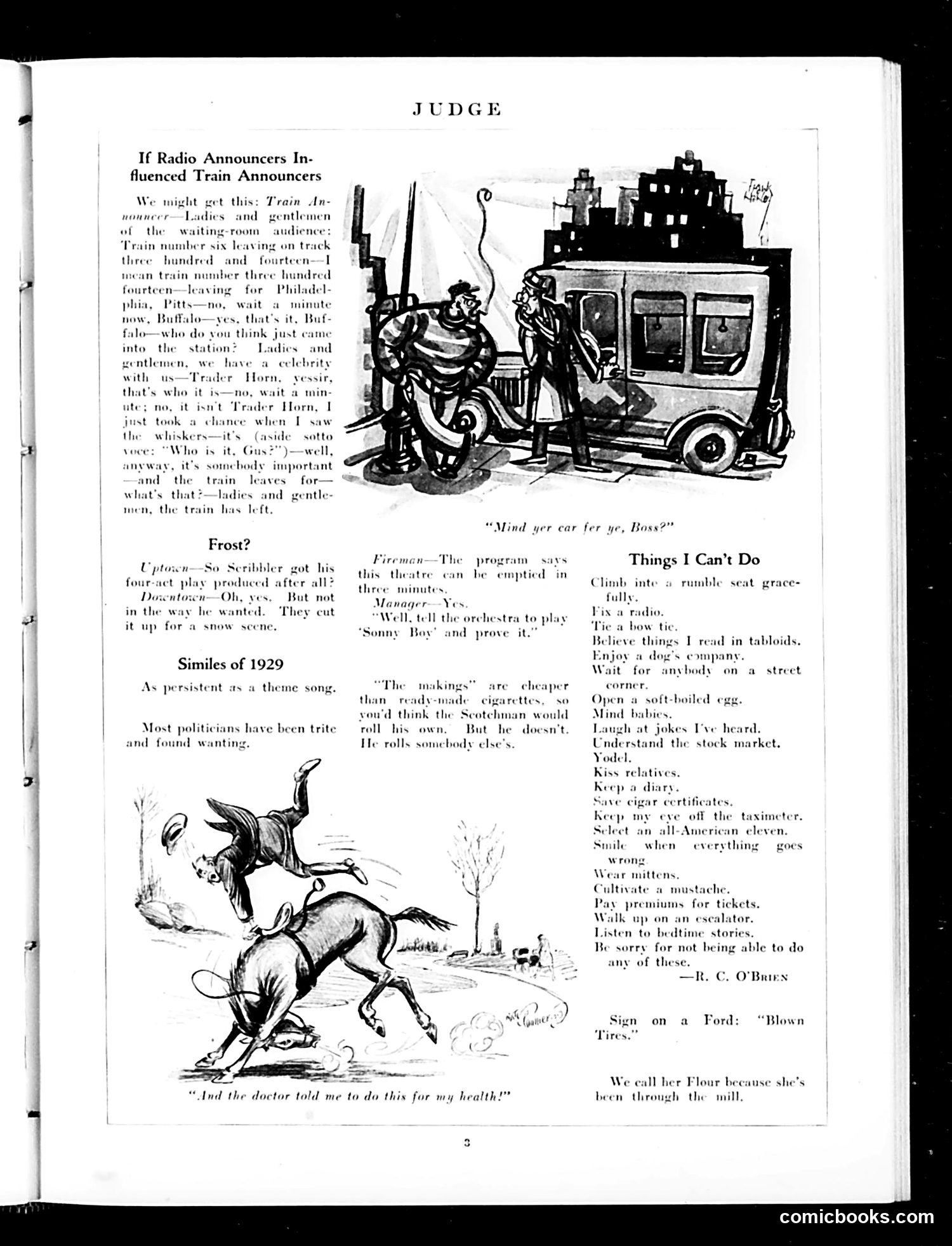 Judge — March 2, 1929 — page 5: Judge, 1929-03-02