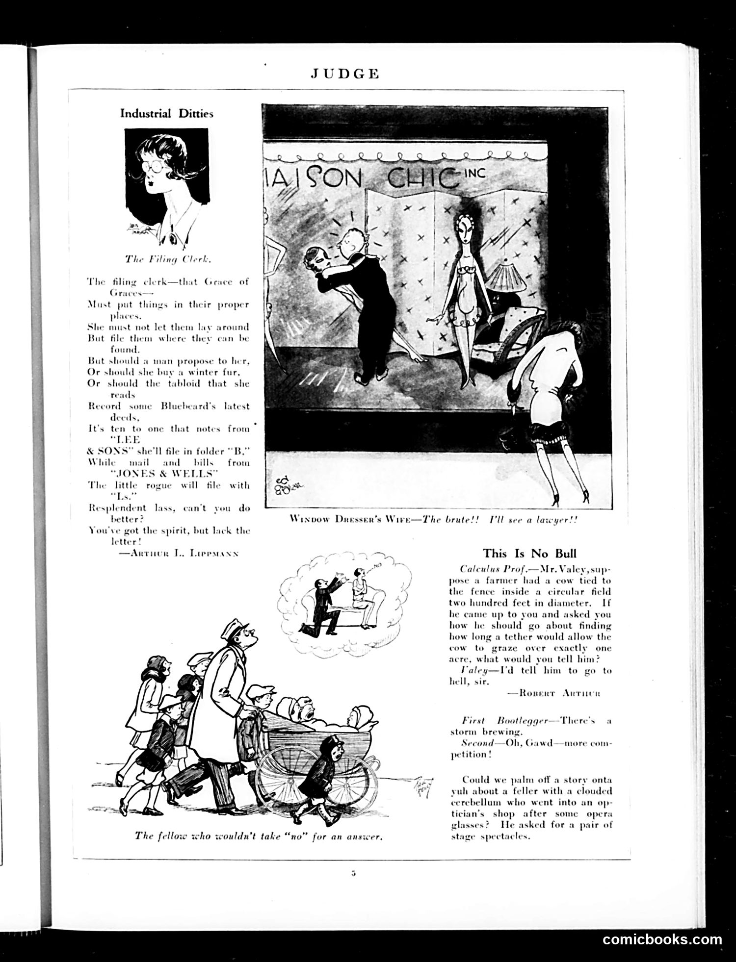 Judge — March 9, 1929 — page 7: Judge, 1929-03-09