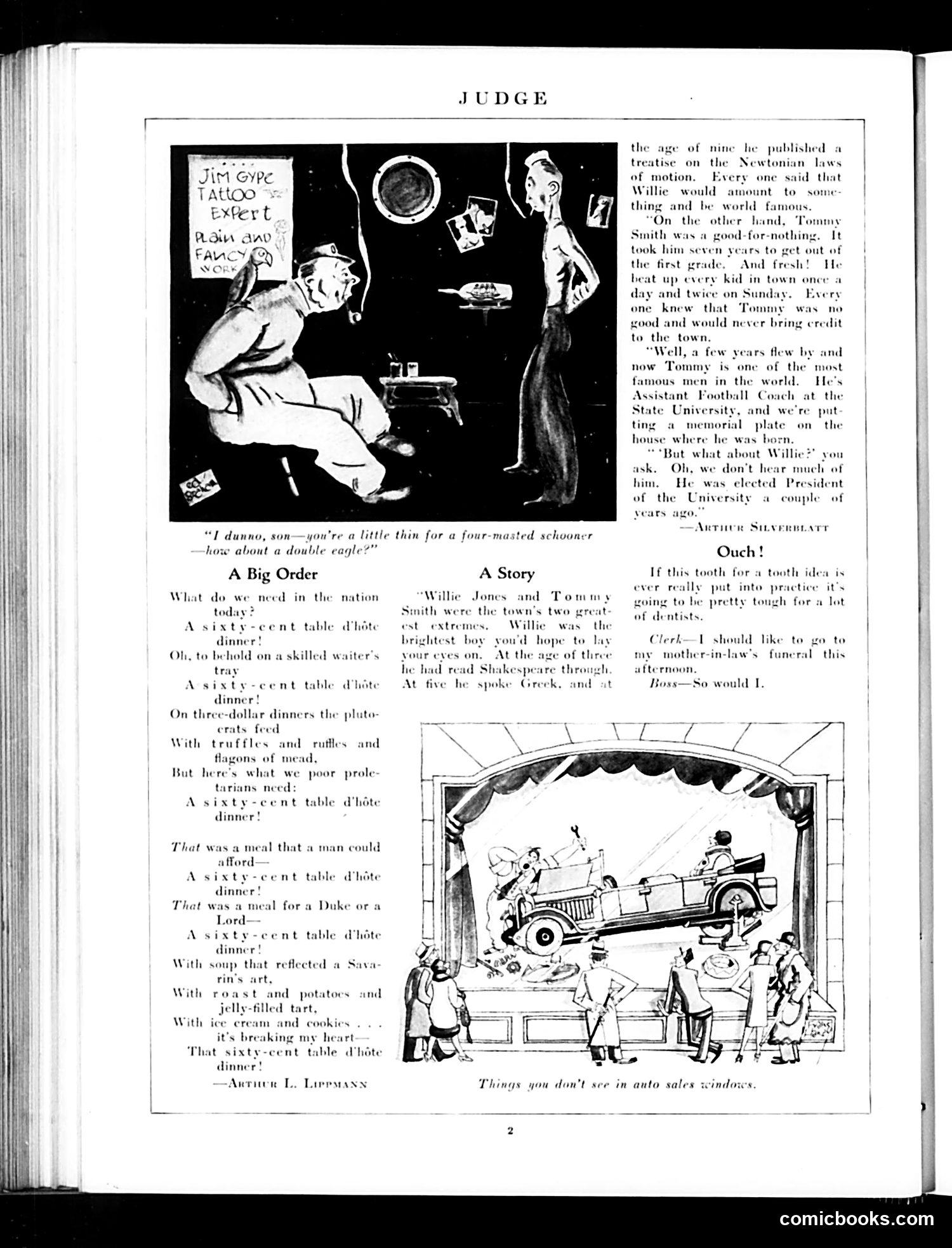 Judge — March 16, 1929 — page 4: Judge, 1929-03-16