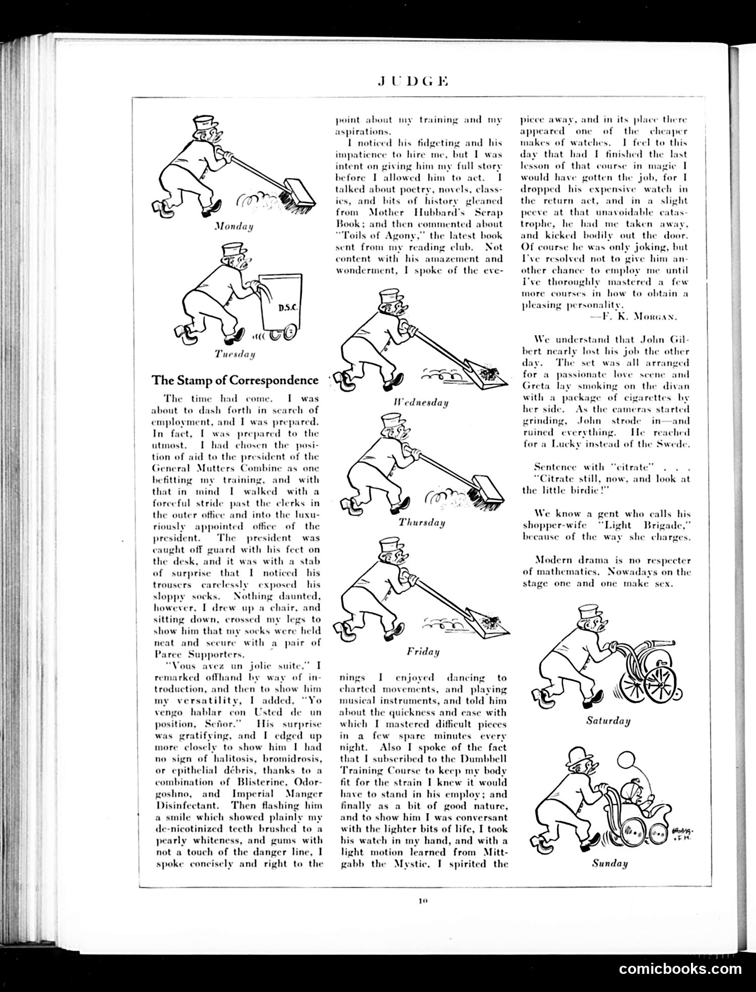 Judge — March 16, 1929 — page 12: Judge, 1929-03-16