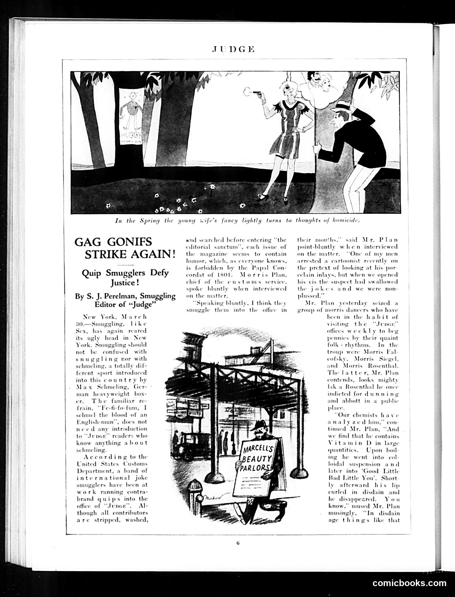 Judge — March 30, 1929 — page 8: Judge, 1929-03-30