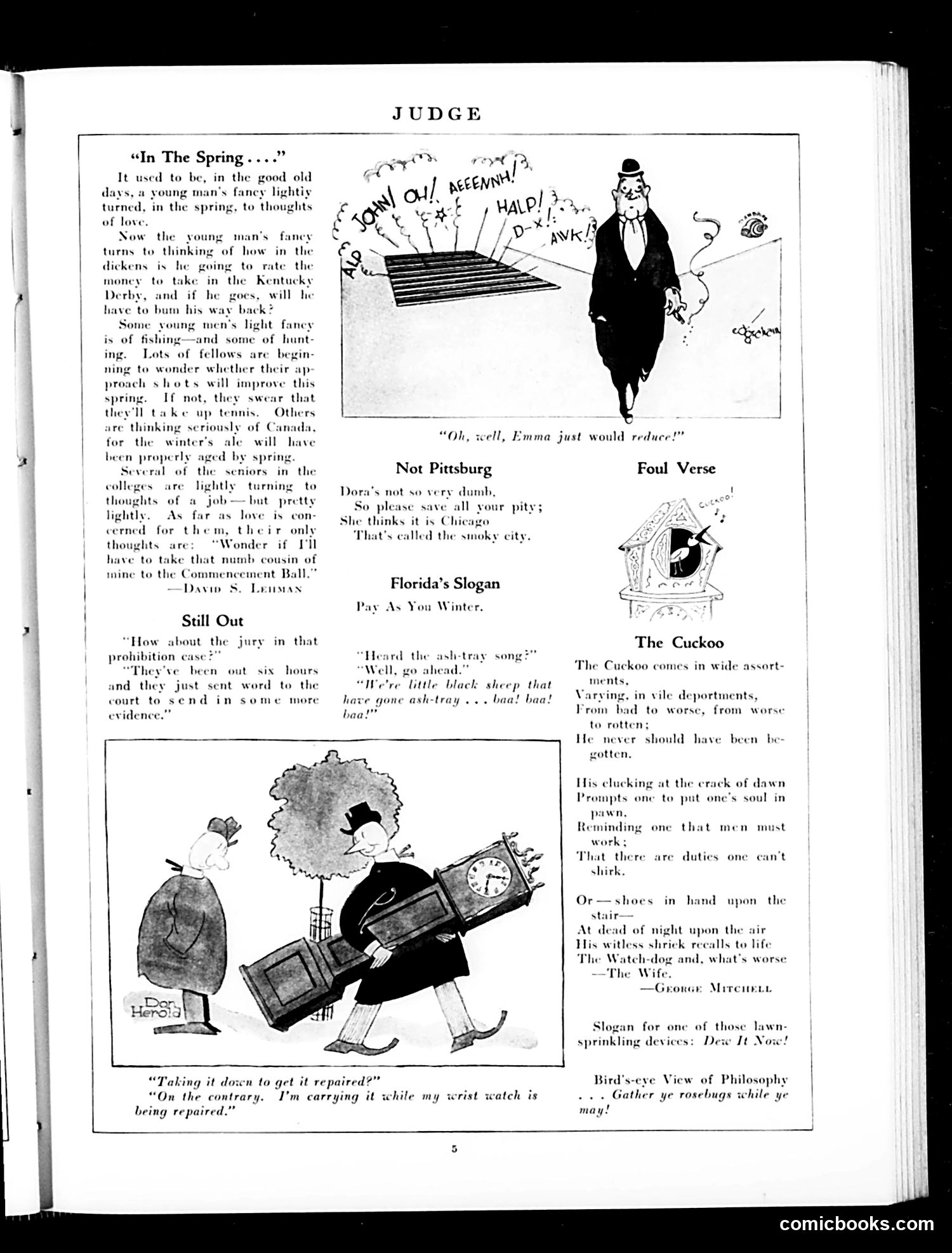 Judge — April 6, 1929 — page 7: Judge, 1929-04-06