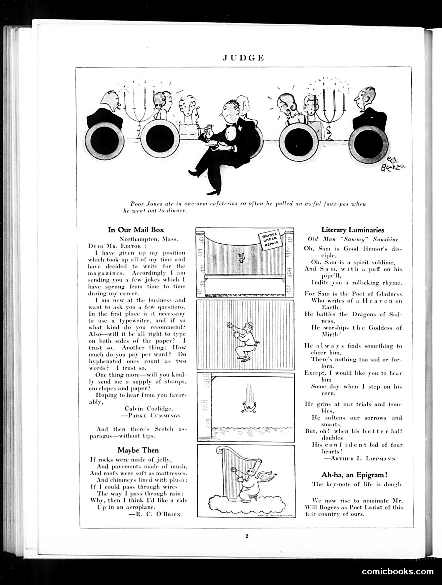 Judge — April 13, 1929 — page 4: Judge, 1929-04-13