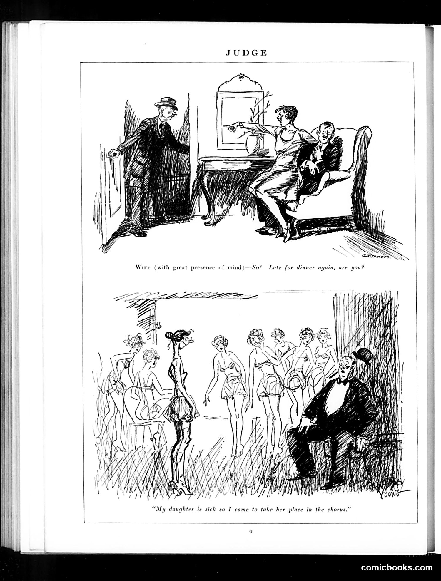 Judge — April 13, 1929 — page 8: Judge, 1929-04-13