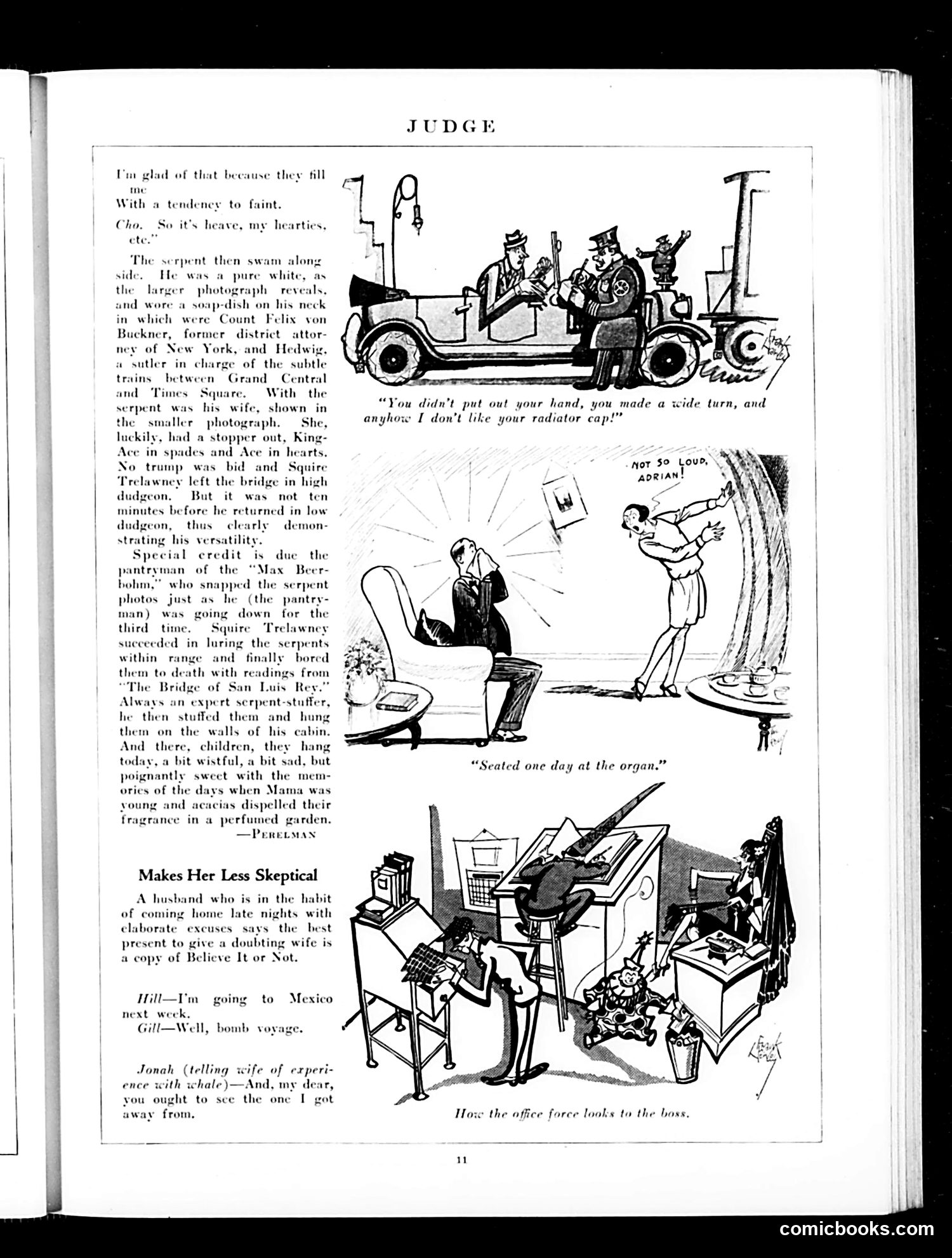 Judge — April 13, 1929 — page 13: Judge, 1929-04-13