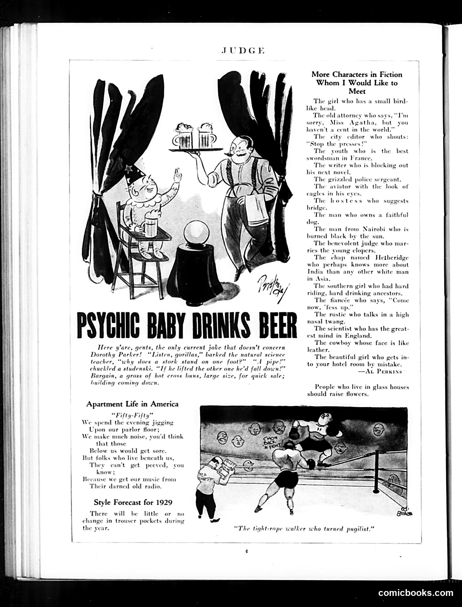 Judge — April 27, 1929 — page 6: Judge, 1929-04-27