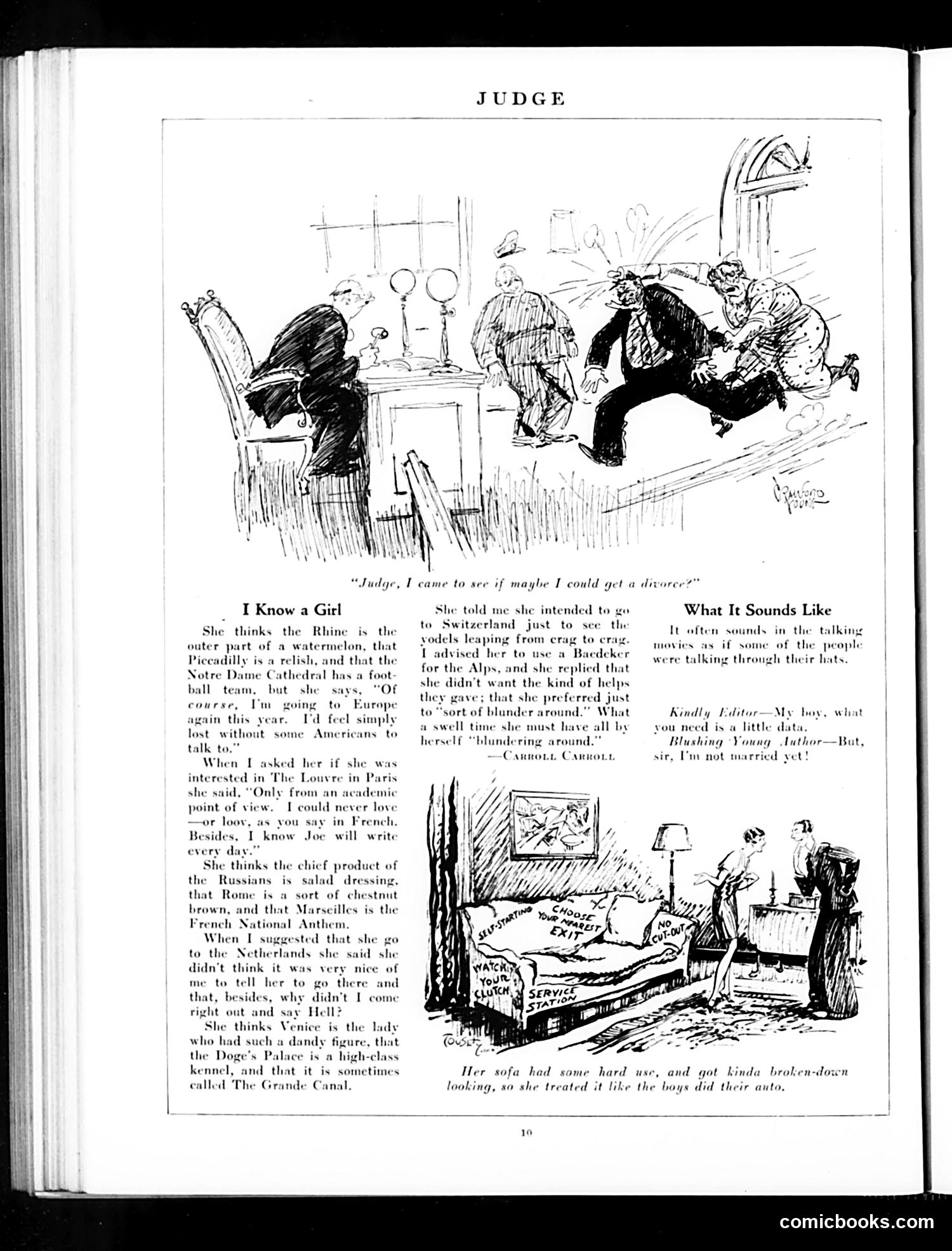 Judge — April 27, 1929 — page 12: Judge, 1929-04-27