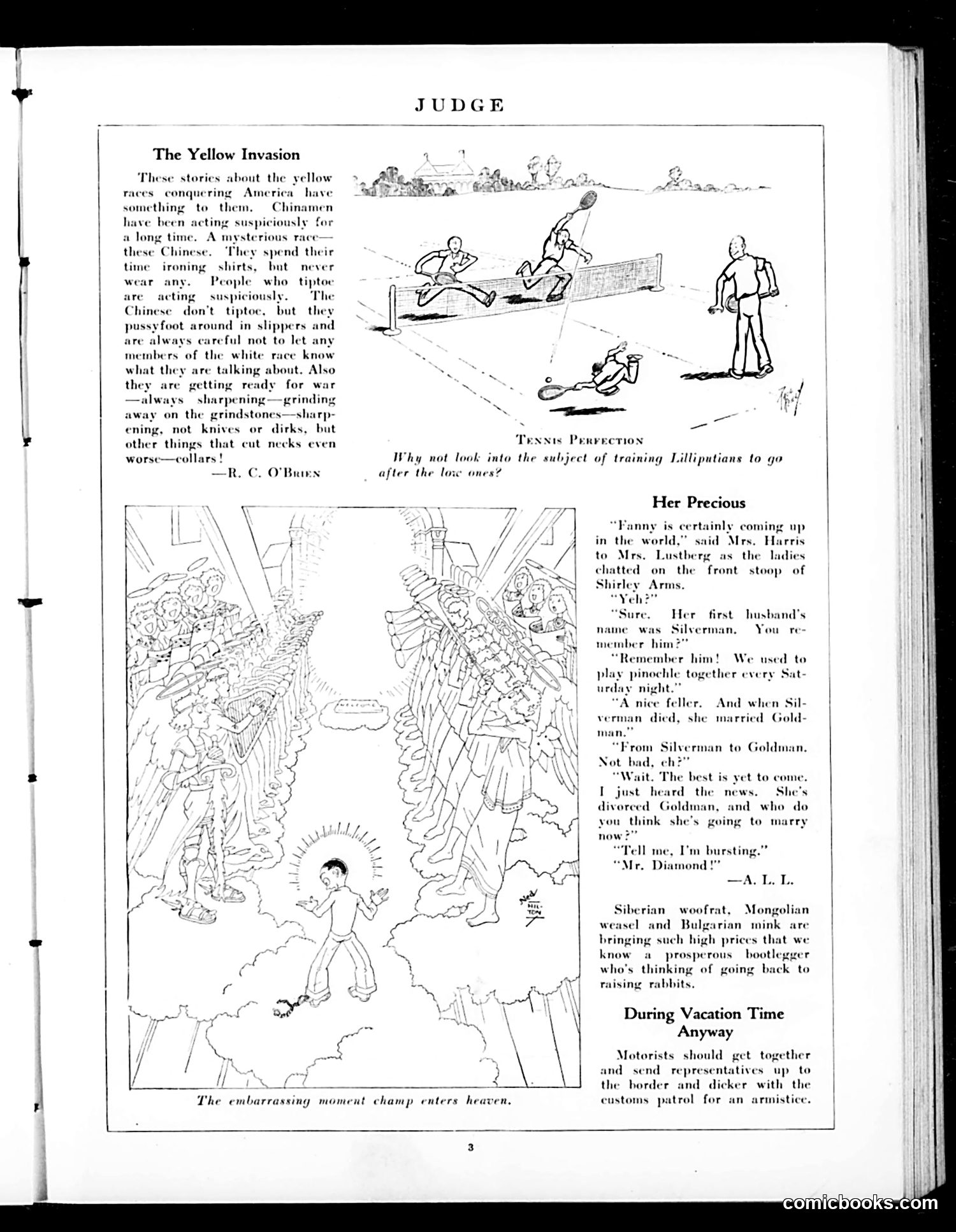 Judge — July 13, 1929 — page 5: Judge, 1929-07-13