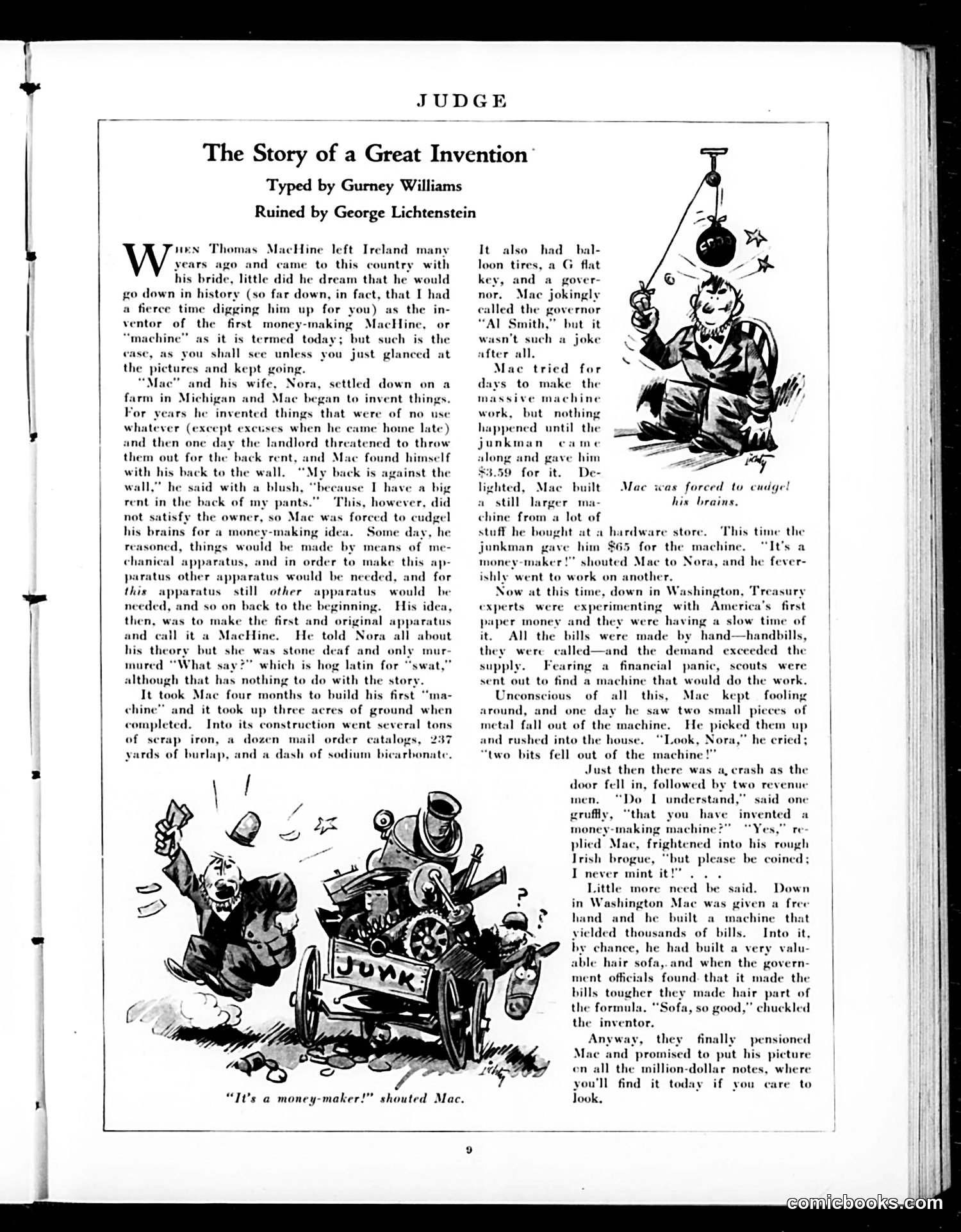 Judge — July 13, 1929 — page 11: Judge, 1929-07-13