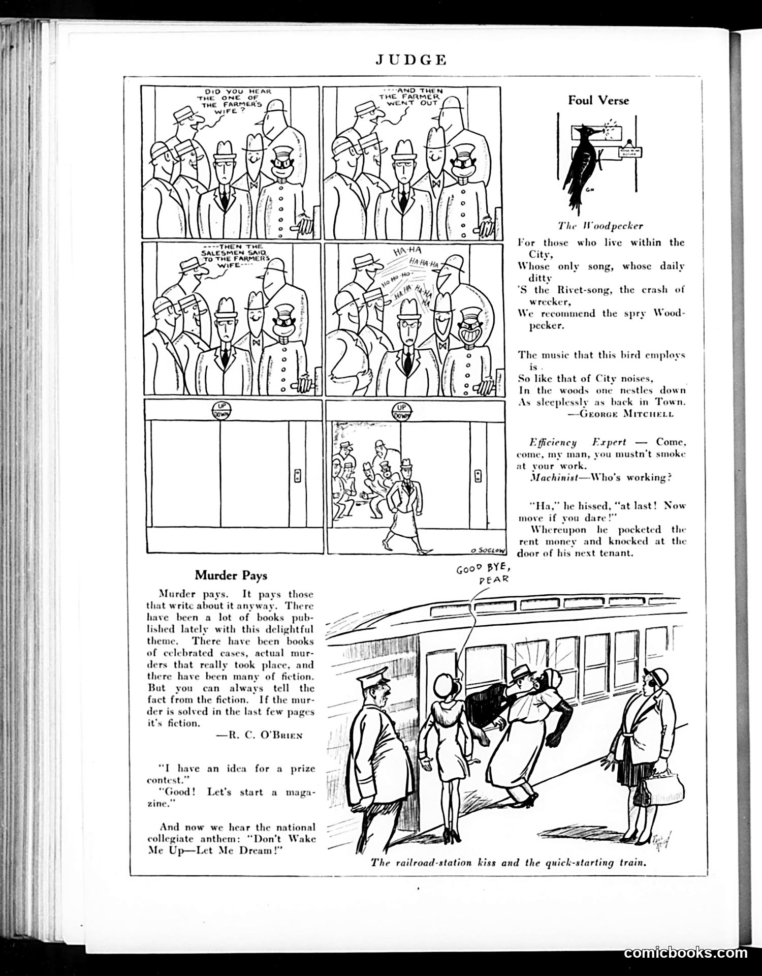 Judge — September 7, 1929 — page 6: Judge, 1929-09-07