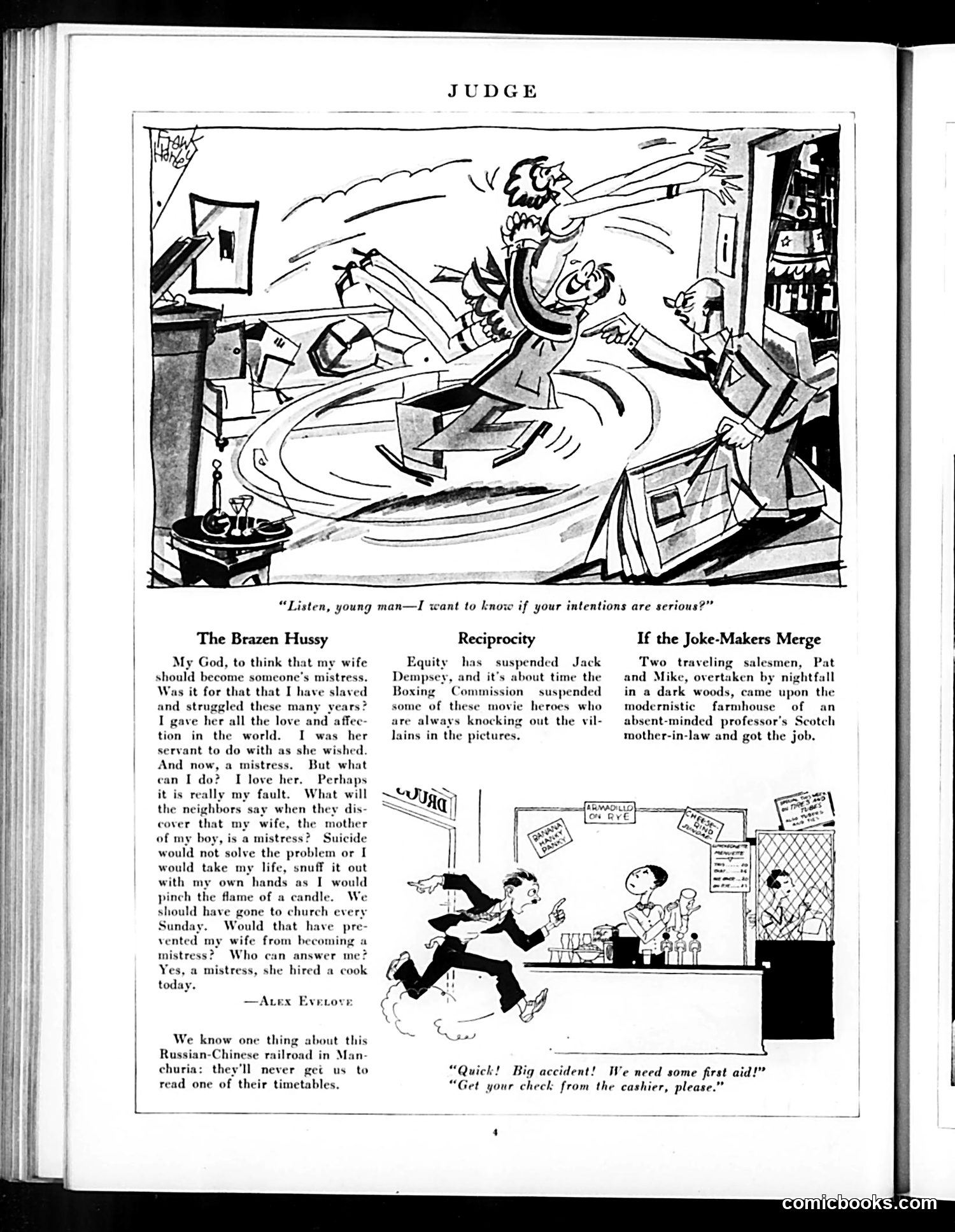 Judge — September 21, 1929 — page 6: Judge, 1929-09-21