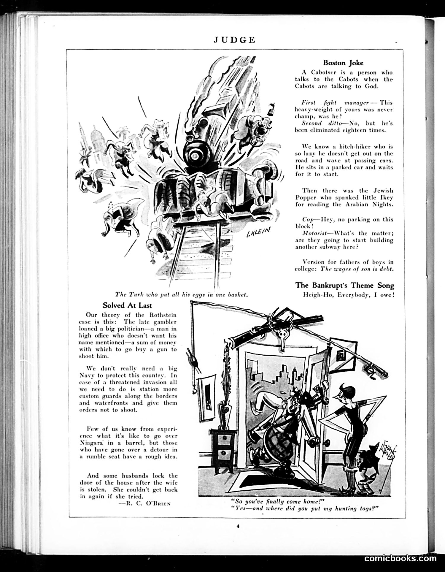 Judge — October 26, 1929 — page 6: Judge, 1929-10-26