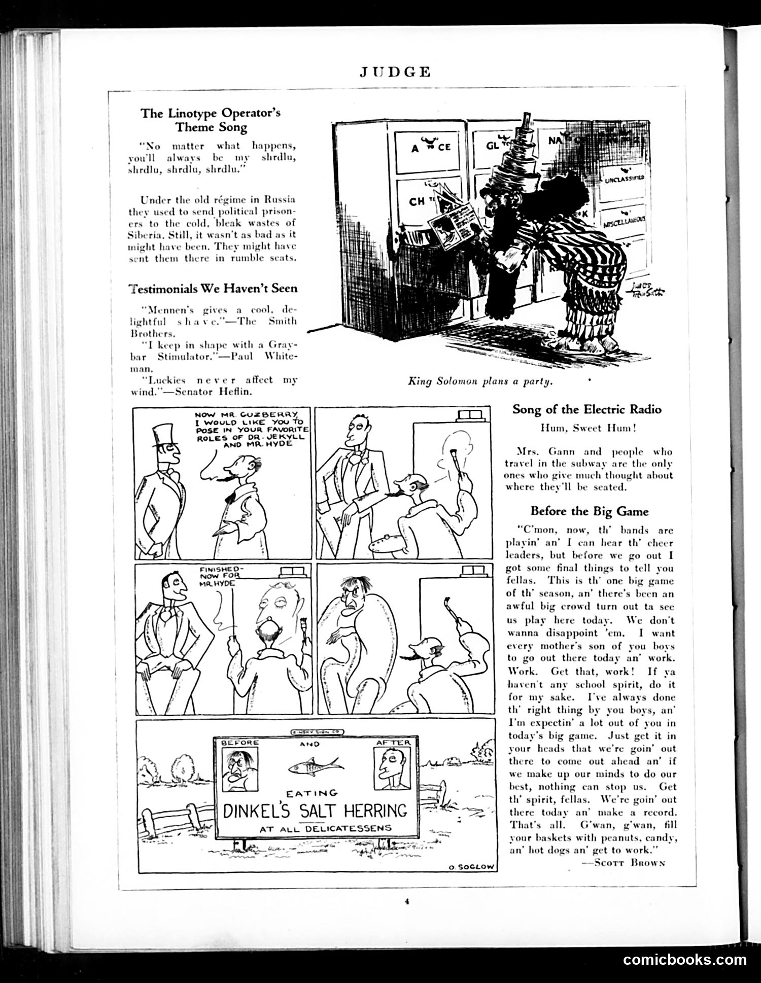 Judge — November 2, 1929 — page 6: Judge, 1929-11-02