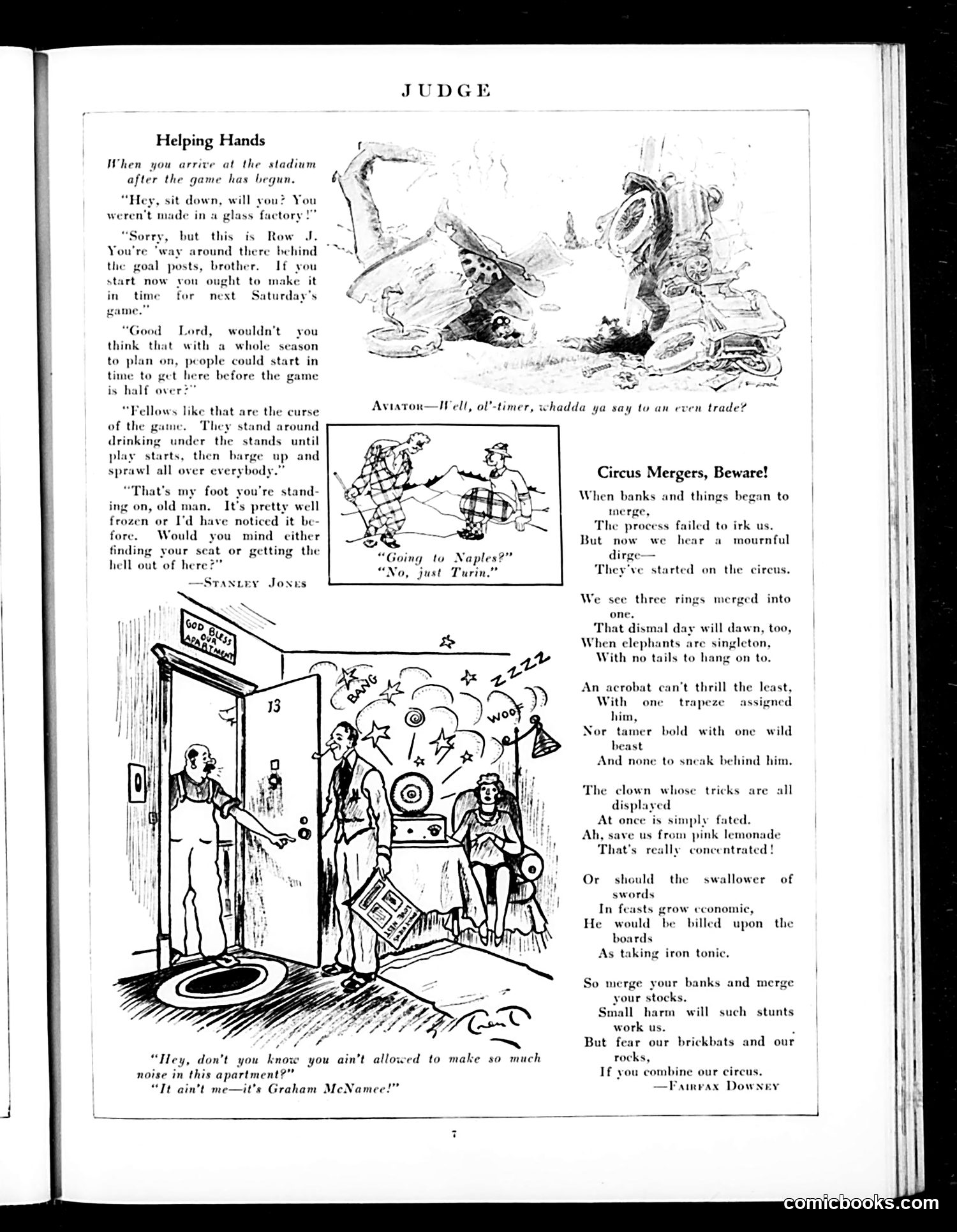 Judge — November 9, 1929 — page 9: Judge, 1929-11-09