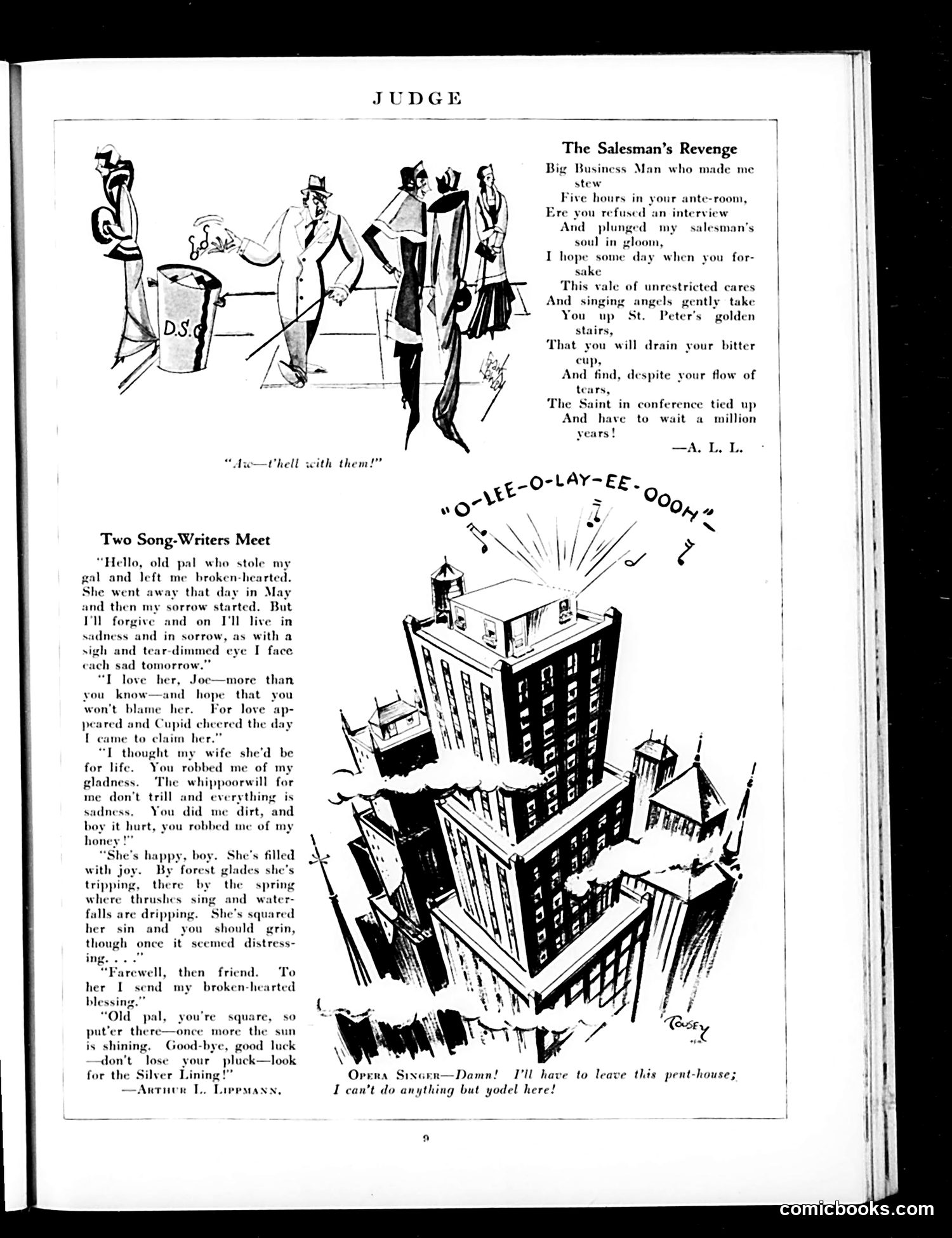 Judge — November 16, 1929 — page 11: Judge, 1929-11-16