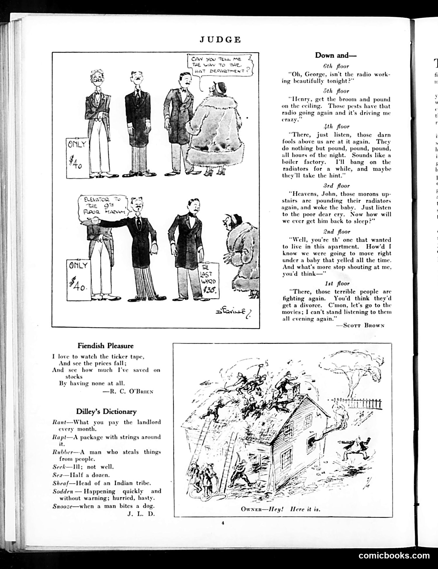 Judge — November 30, 1929 — page 6: Judge, 1929-11-30