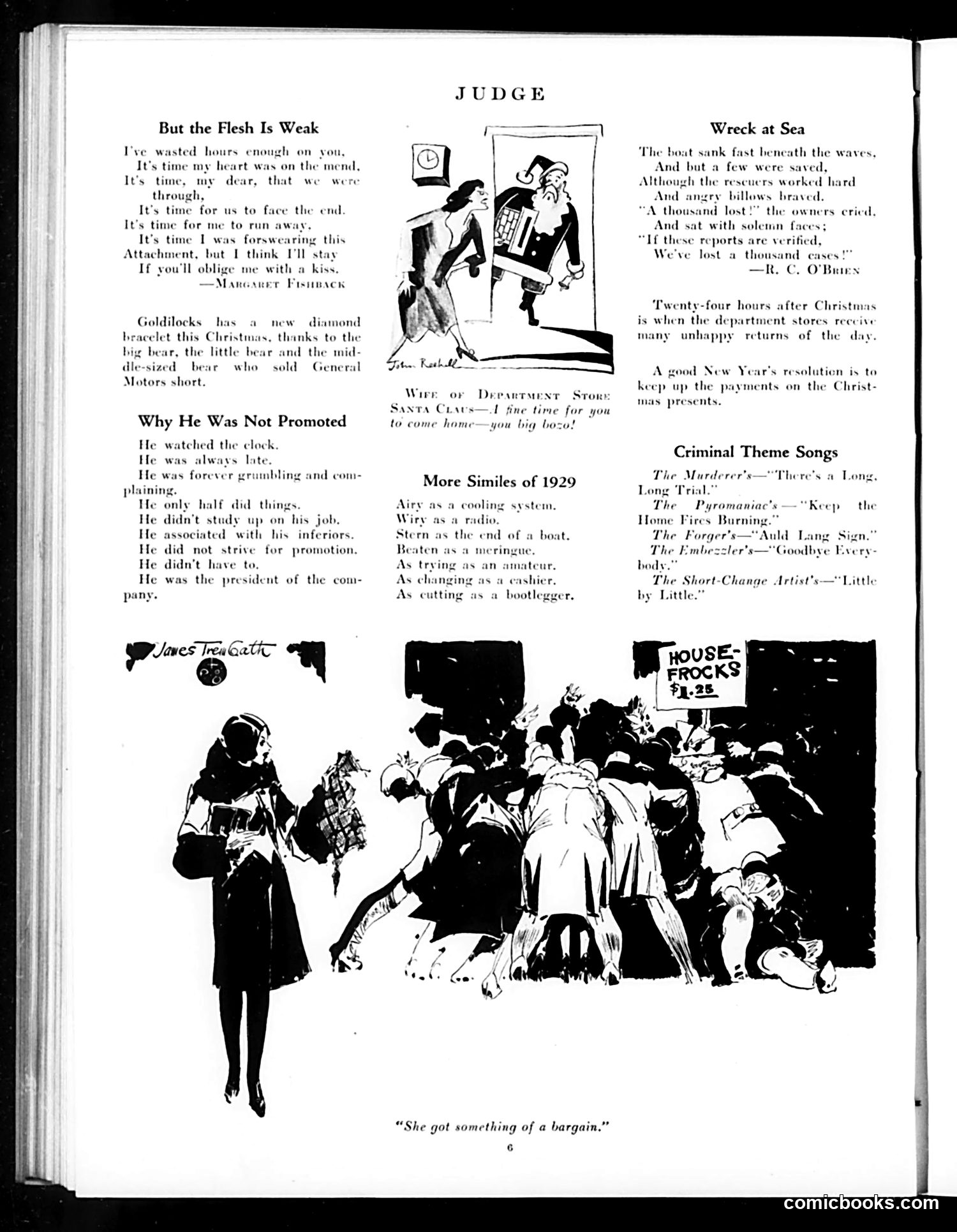 Judge — December 14, 1929 — page 8: Judge, 1929-12-14