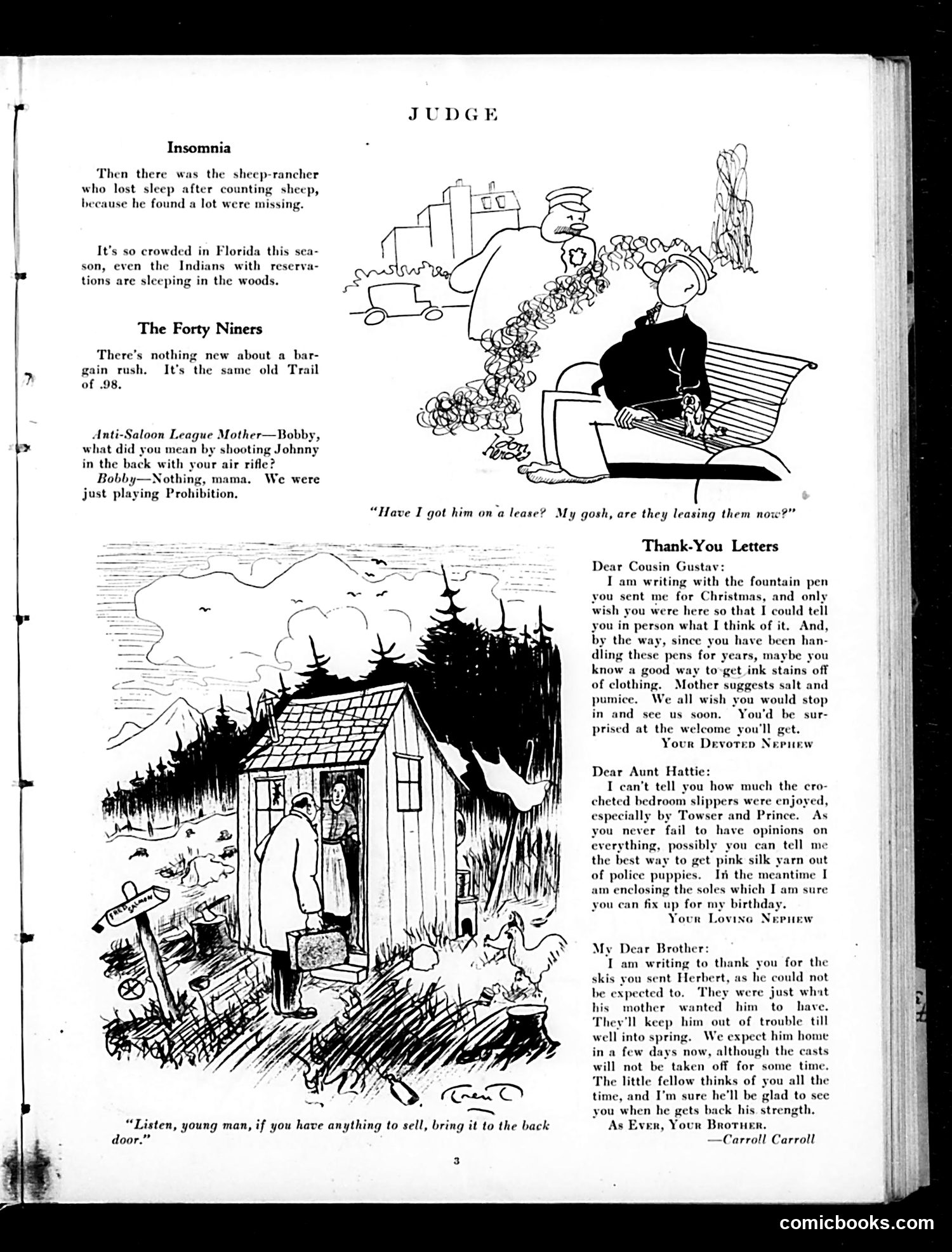 Judge — January 4, 1930 — page 5: Judge, 1930-01-04