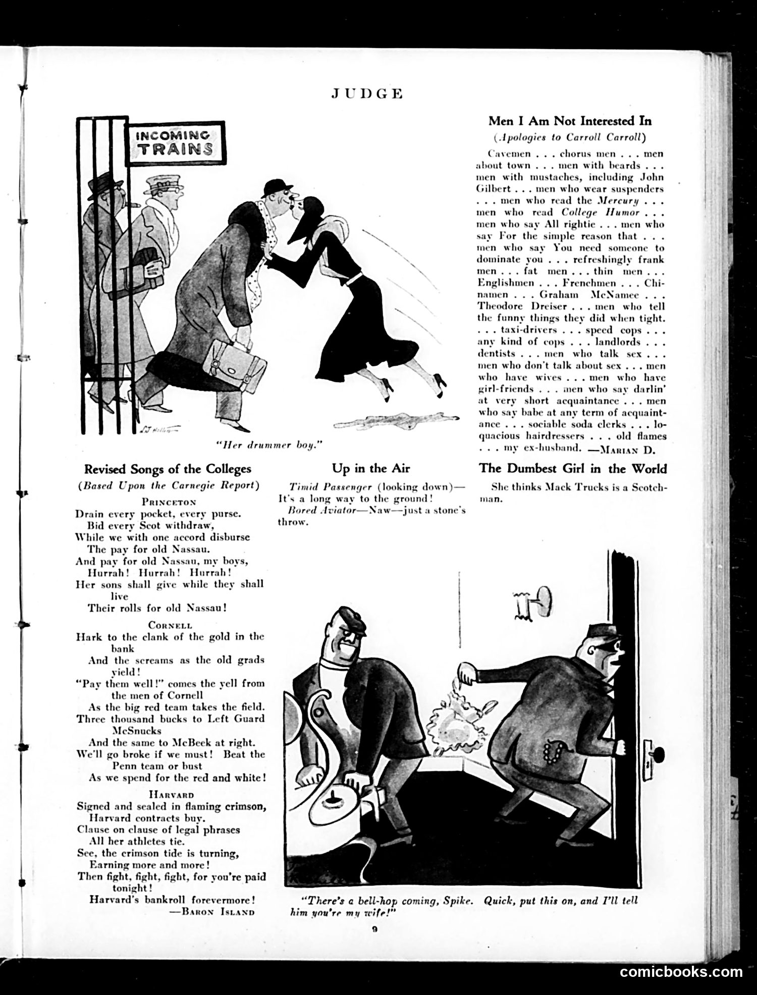 Judge — January 4, 1930 — page 11: Judge, 1930-01-04