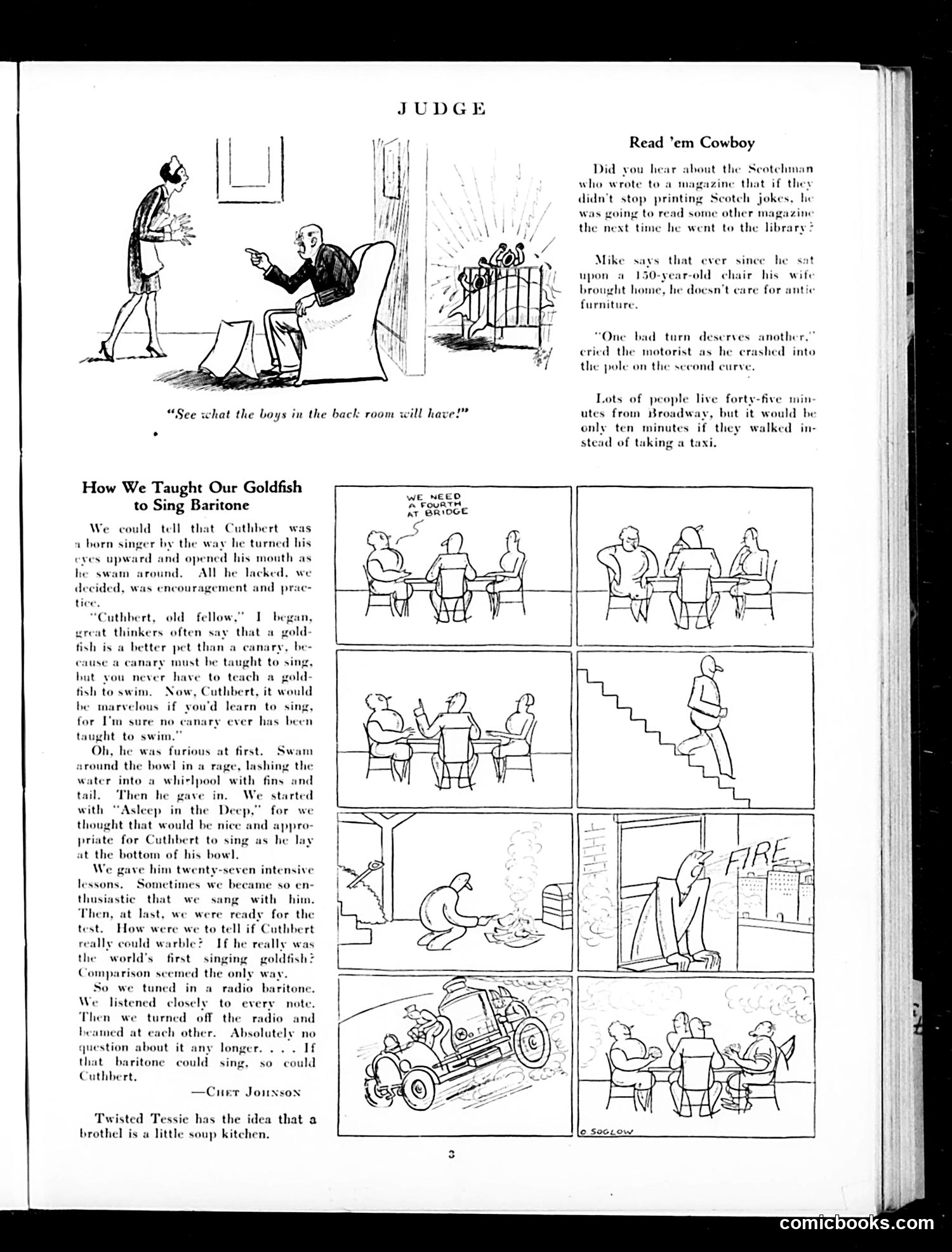 Judge — January 11, 1930 — page 5: Judge, 1930-01-11