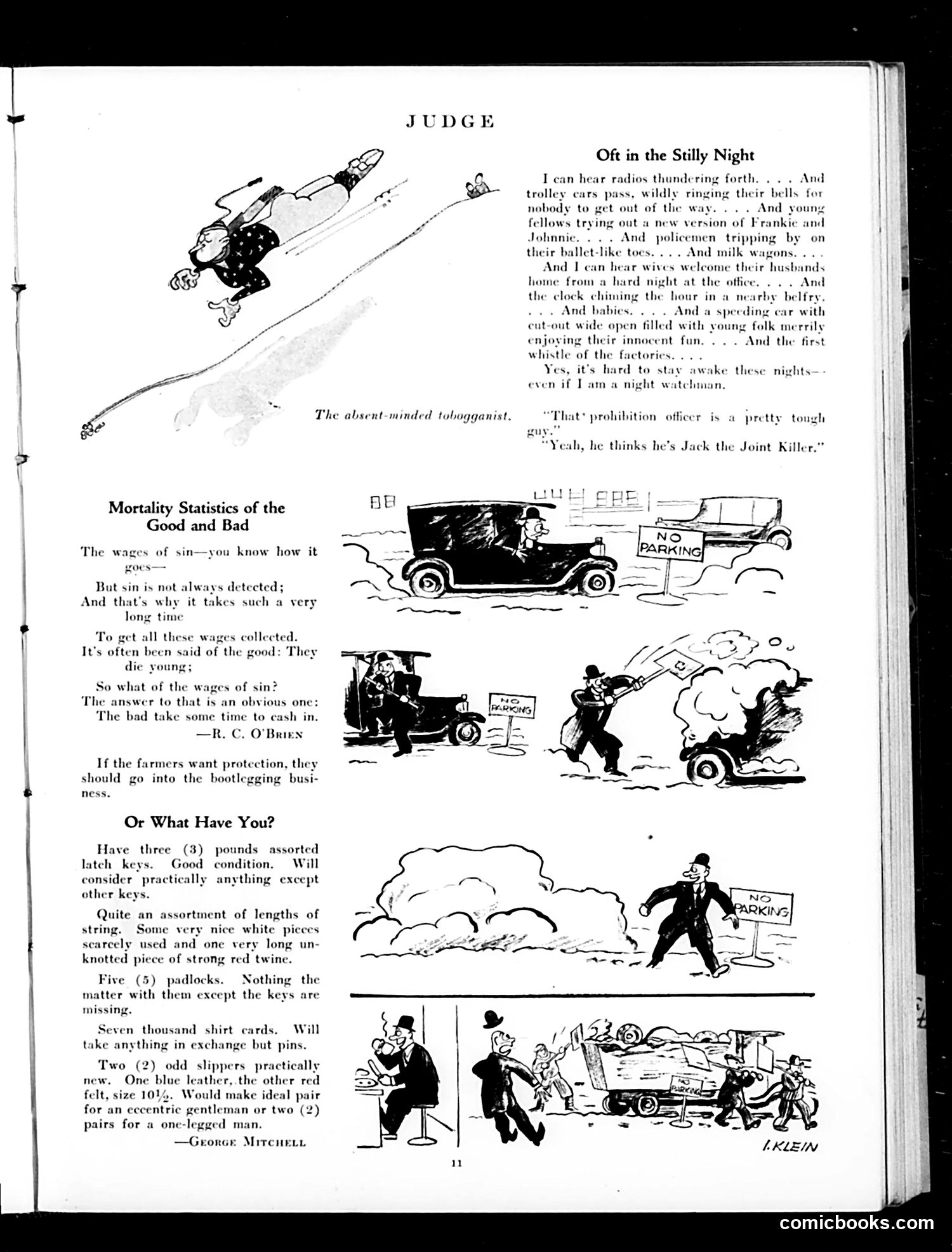 Judge — January 11, 1930 — page 13: Judge, 1930-01-11