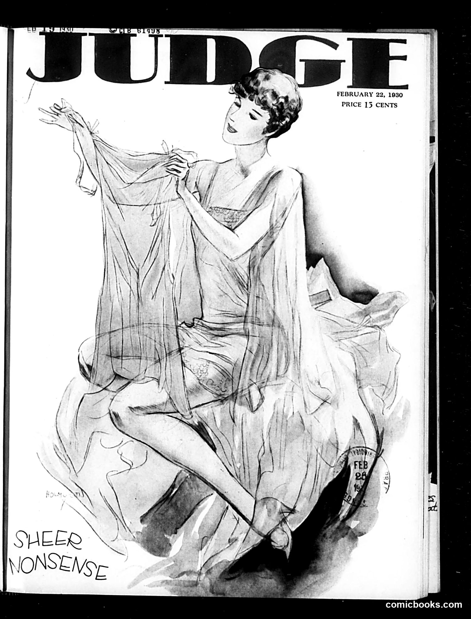Judge — February 22, 1930 — page 1: Judge, 1930-02-22