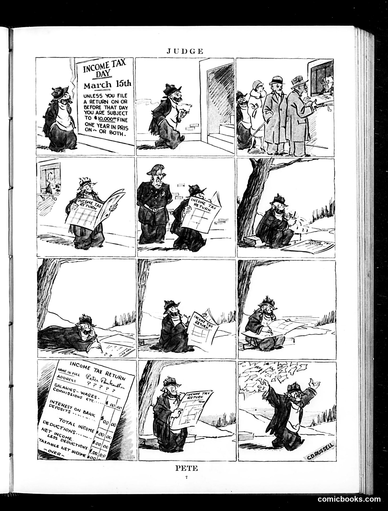 Judge — March 15, 1930 — page 9: Judge, 1930-03-15
