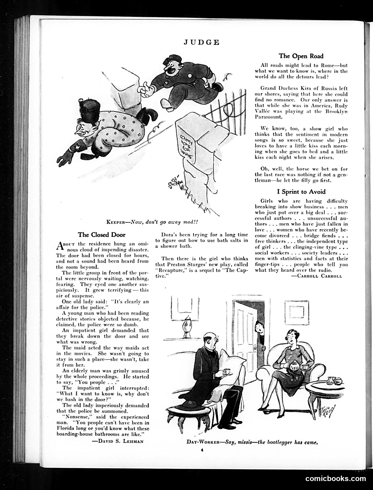 Judge — March 22, 1930 — page 6: Judge, 1930-03-22