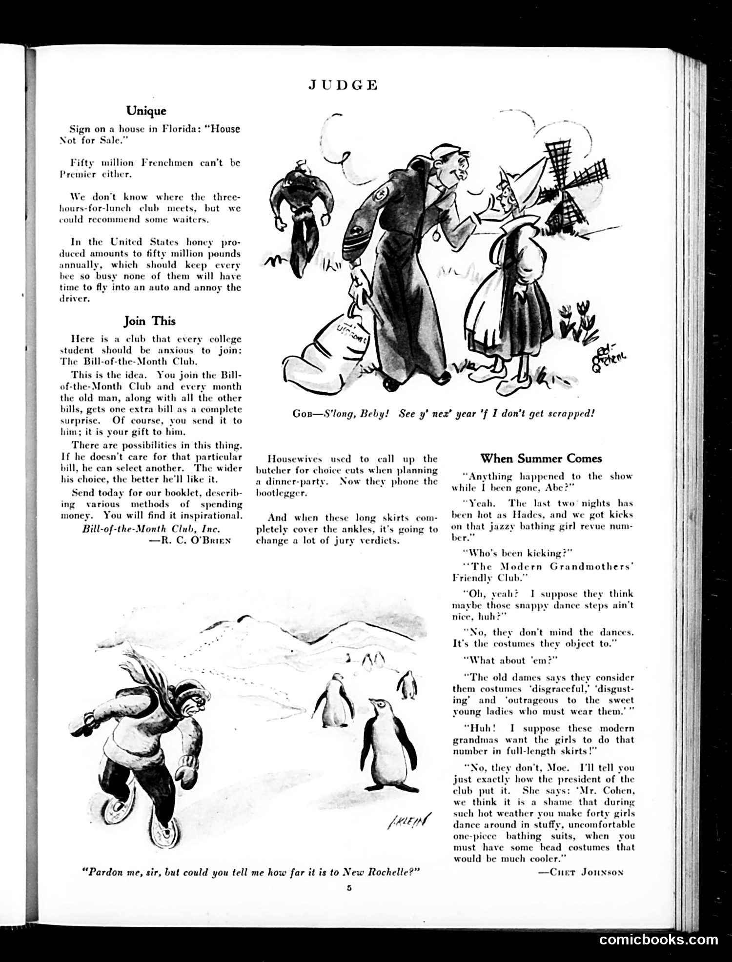 Judge — March 22, 1930 — page 7: Judge, 1930-03-22