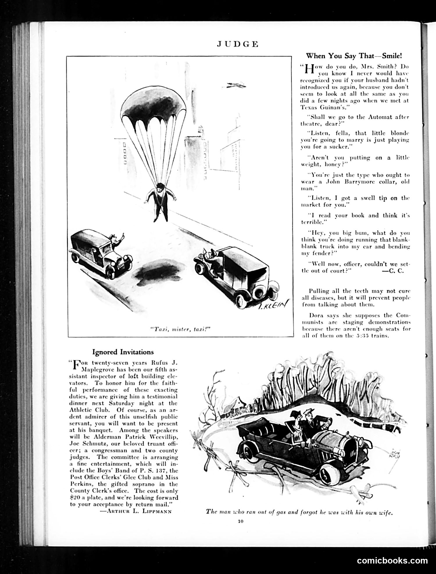 Judge — March 22, 1930 — page 12: Judge, 1930-03-22