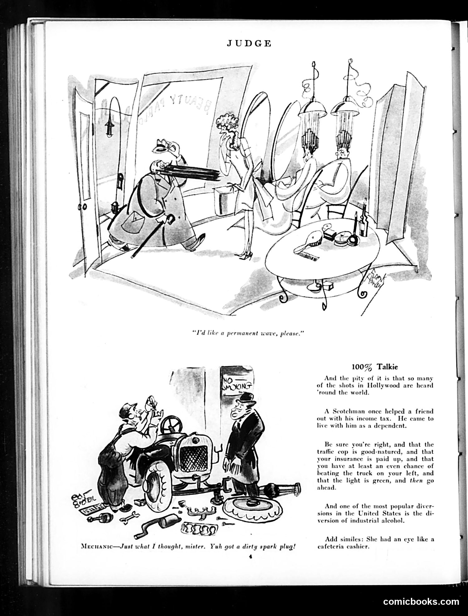 Judge — April 5, 1930 — page 6: Judge, 1930-04-05