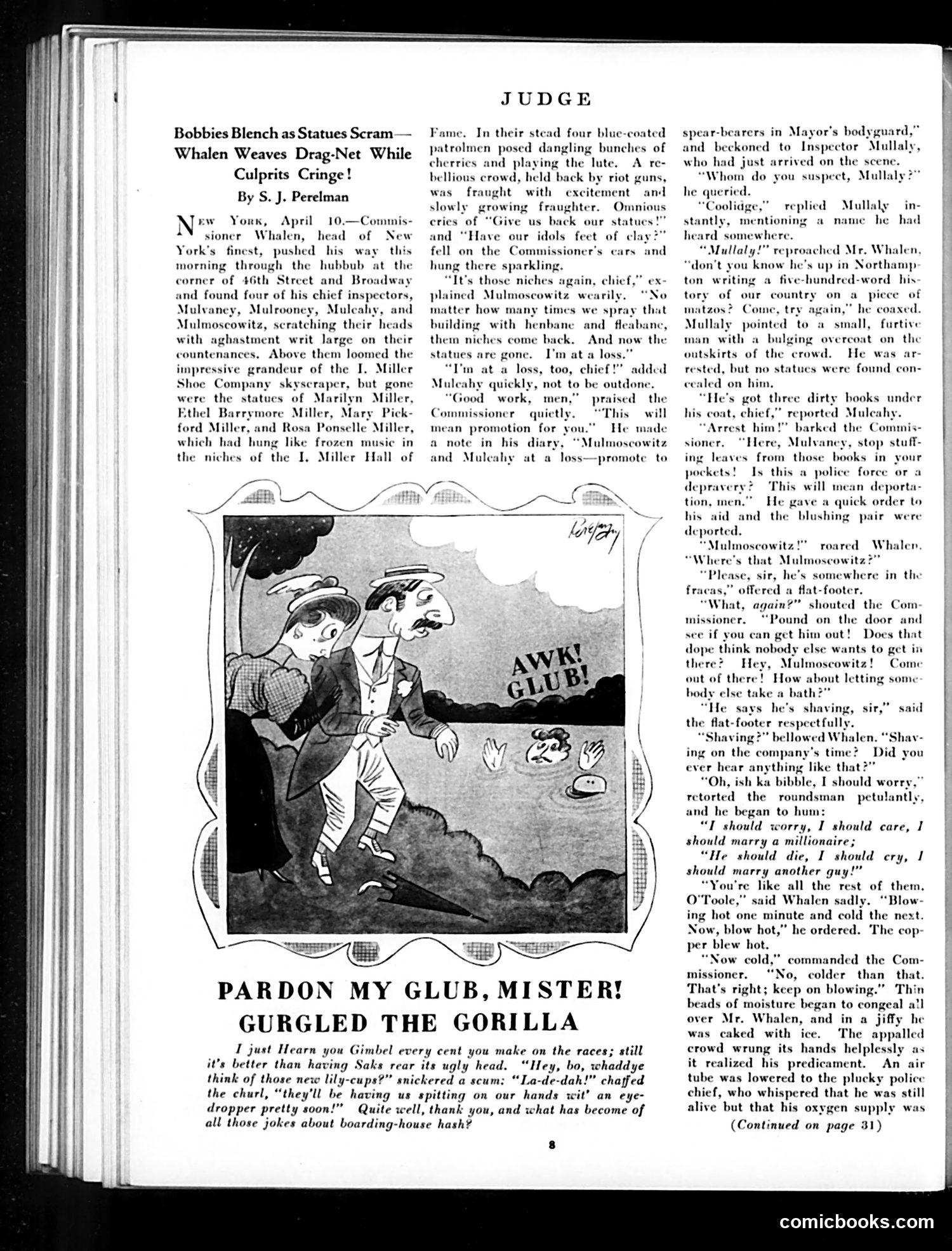 Judge — April 12, 1930 — page 10: Judge, 1930-04-12