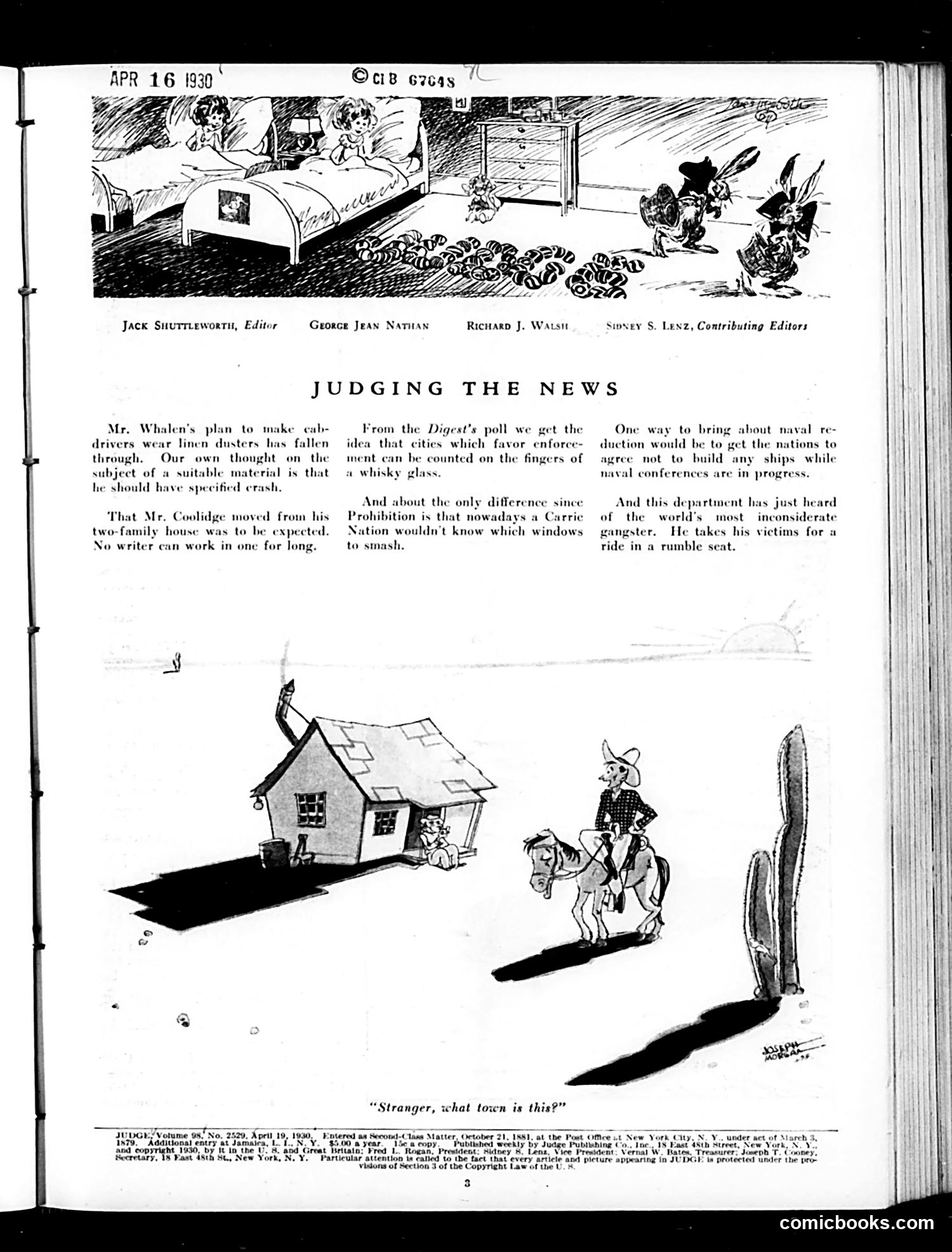 Judge — April 19, 1930 — page 5: Judge, 1930-04-19