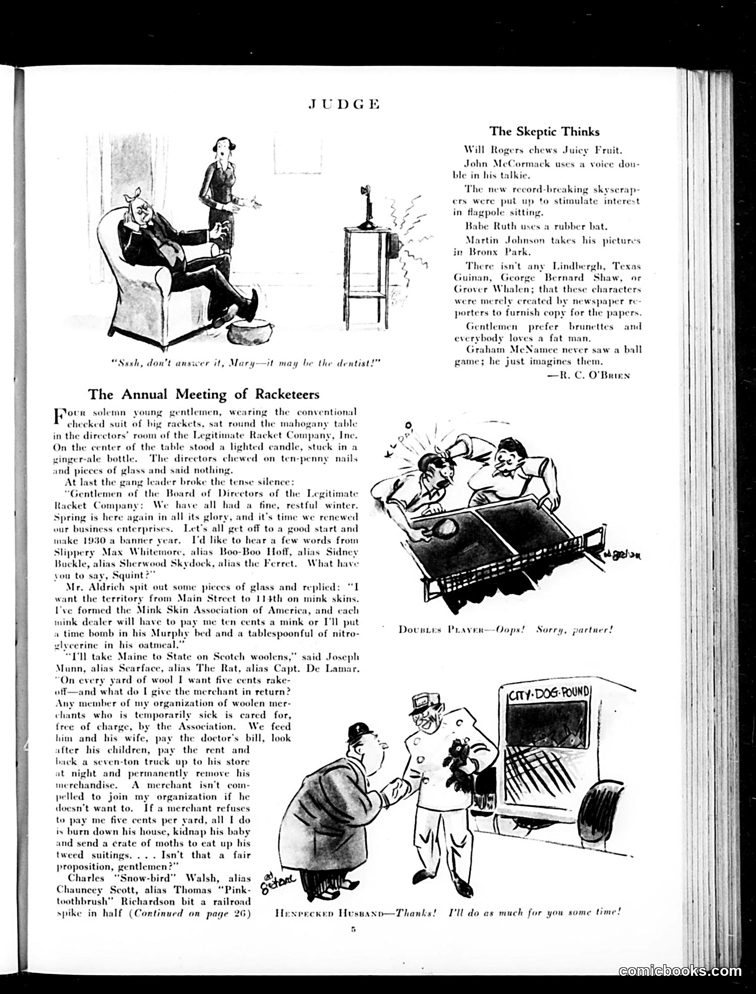 Judge — May 3, 1930 — page 7: Judge, 1930-05-03