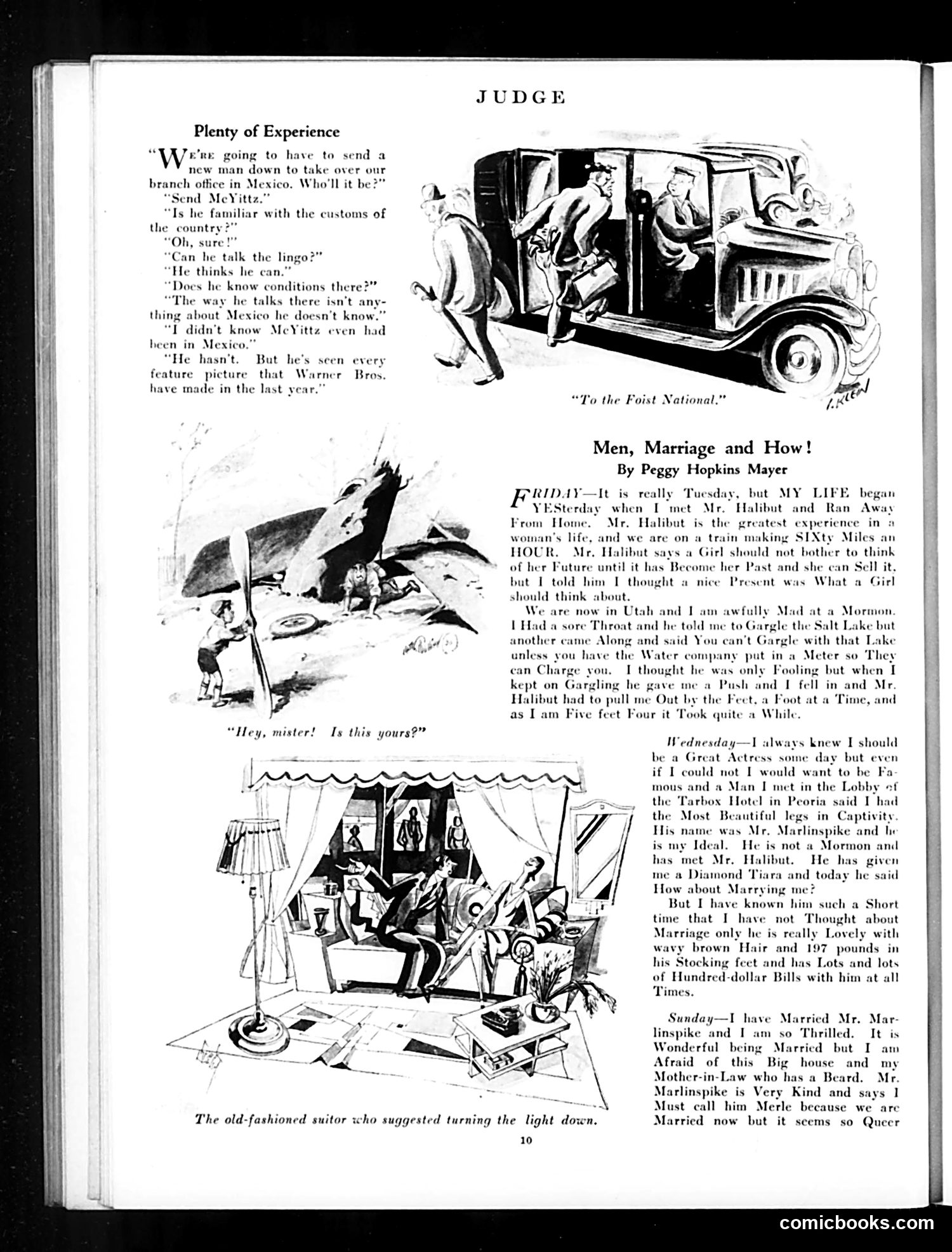 Judge — May 3, 1930 — page 12: Judge, 1930-05-03