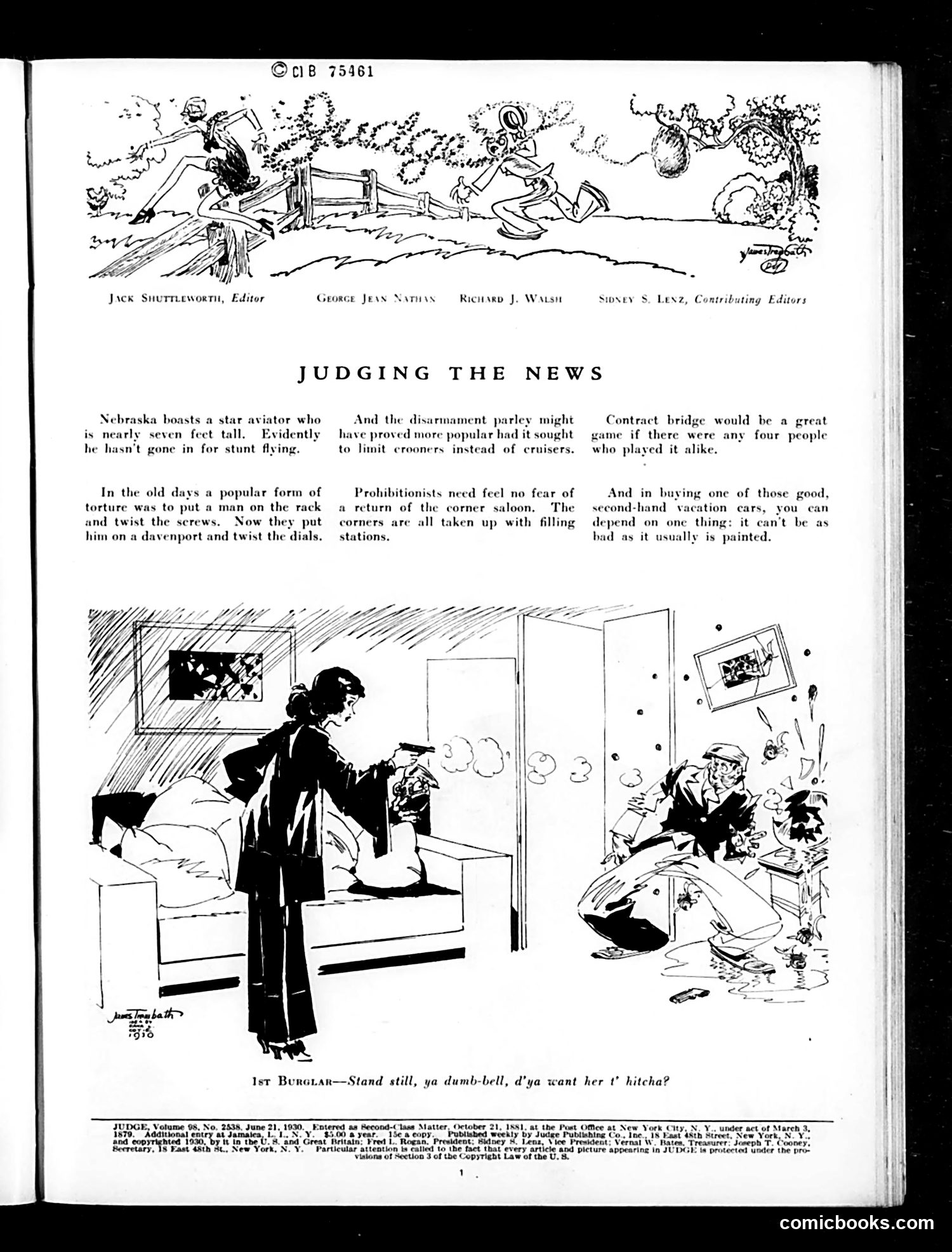Judge — June 21, 1930 — page 3: Judge, 1930-06-21