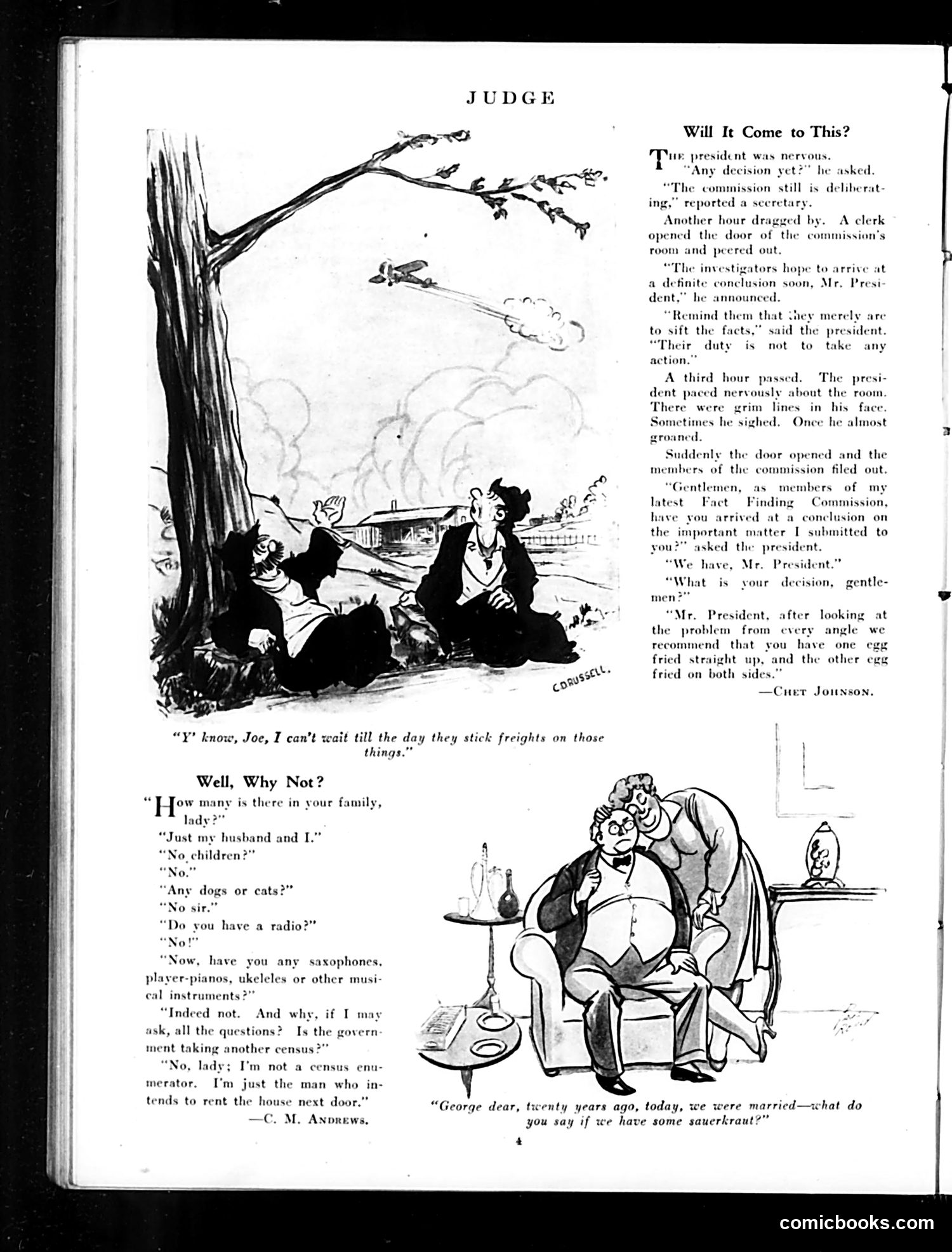 Judge — July 12, 1930 — page 6: Judge, 1930-07-12