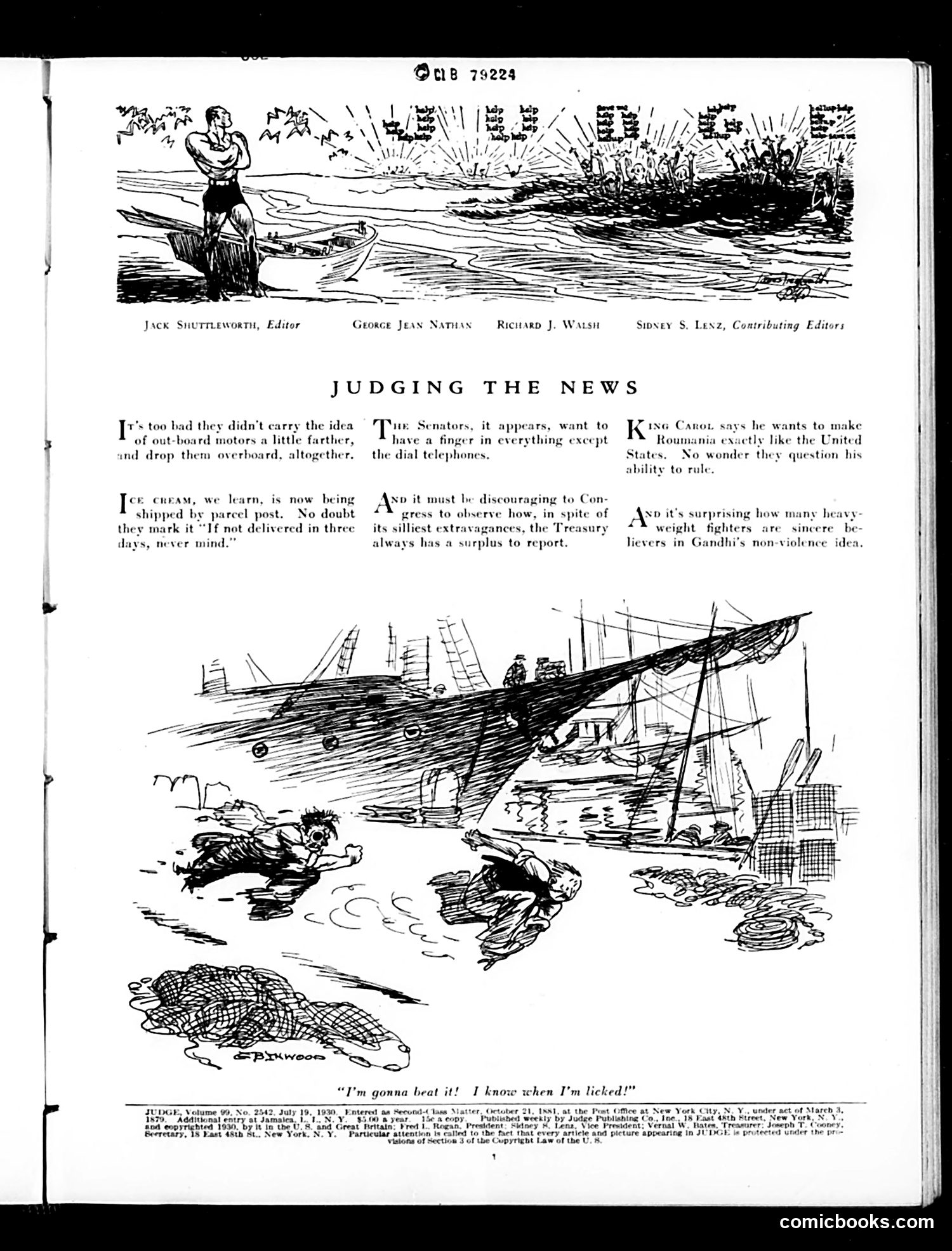 Judge — July 19, 1930 — page 3: Judge, 1930-07-19