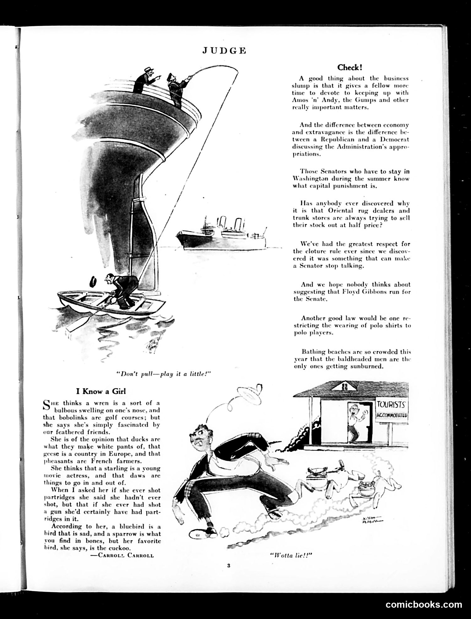 Judge — August 9, 1930 — page 5: Judge, 1930-08-09