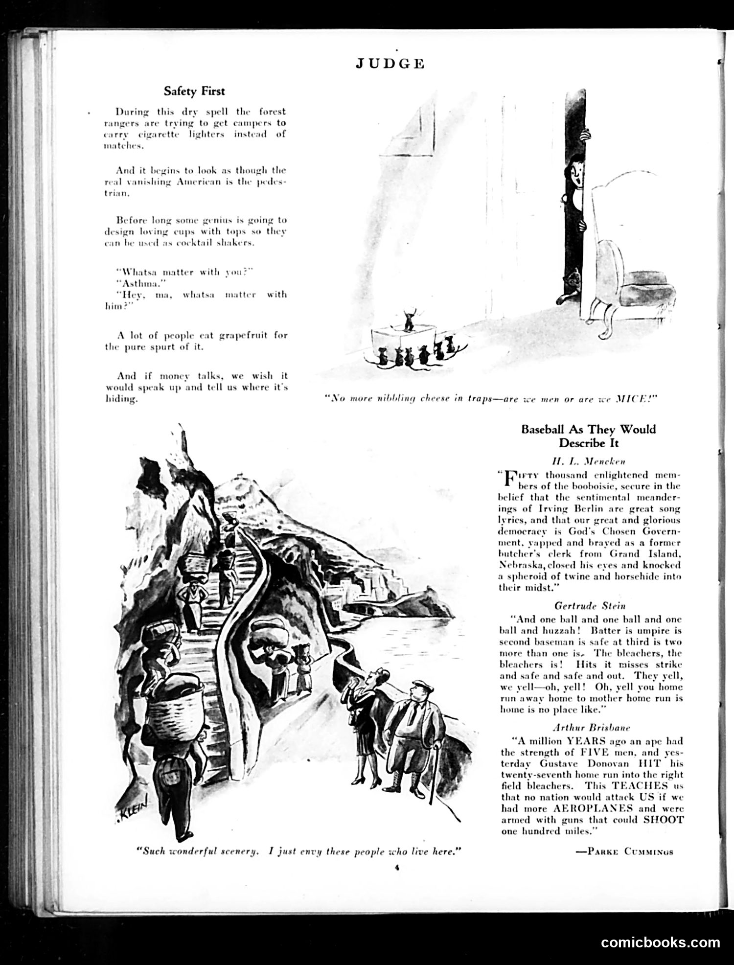 Judge — August 9, 1930 — page 6: Judge, 1930-08-09