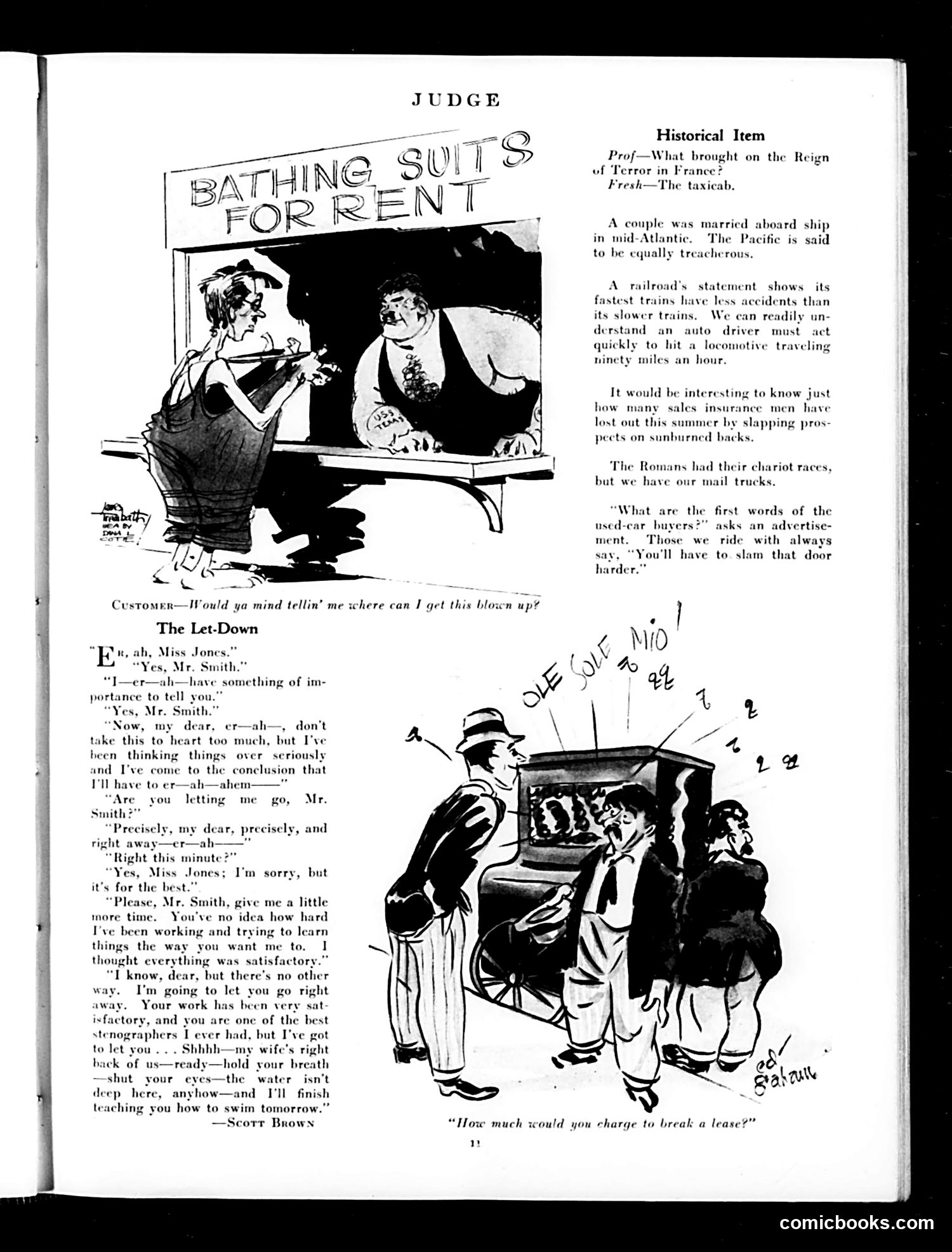 Judge — August 16, 1930 — page 13: Judge, 1930-08-16