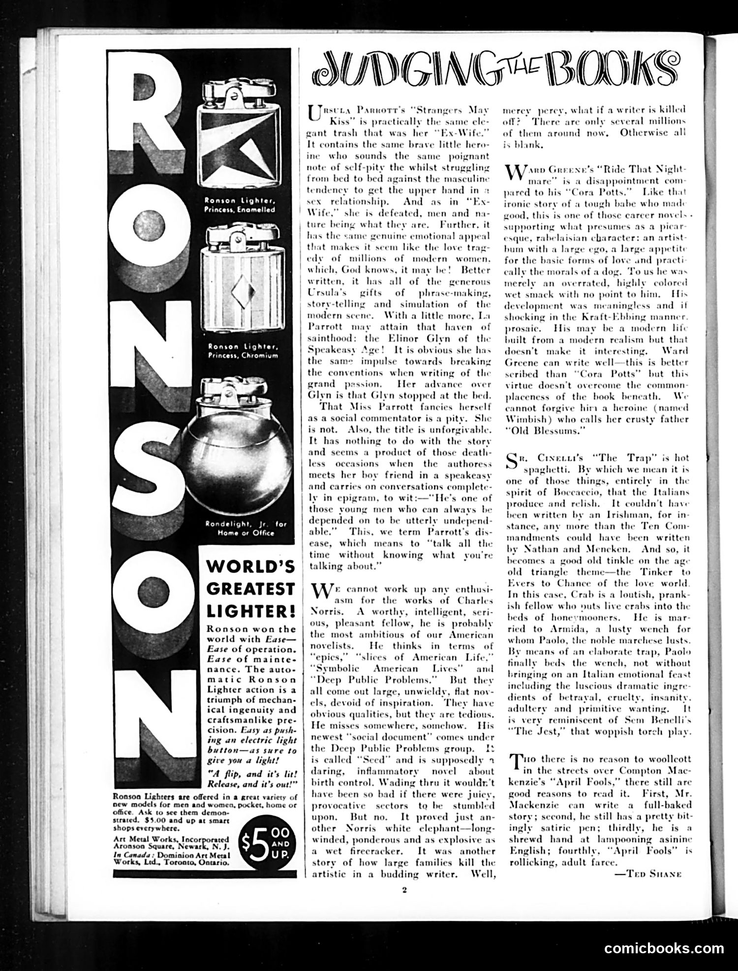 Judge — September 13, 1930 — page 4: Judge, 1930-09-13