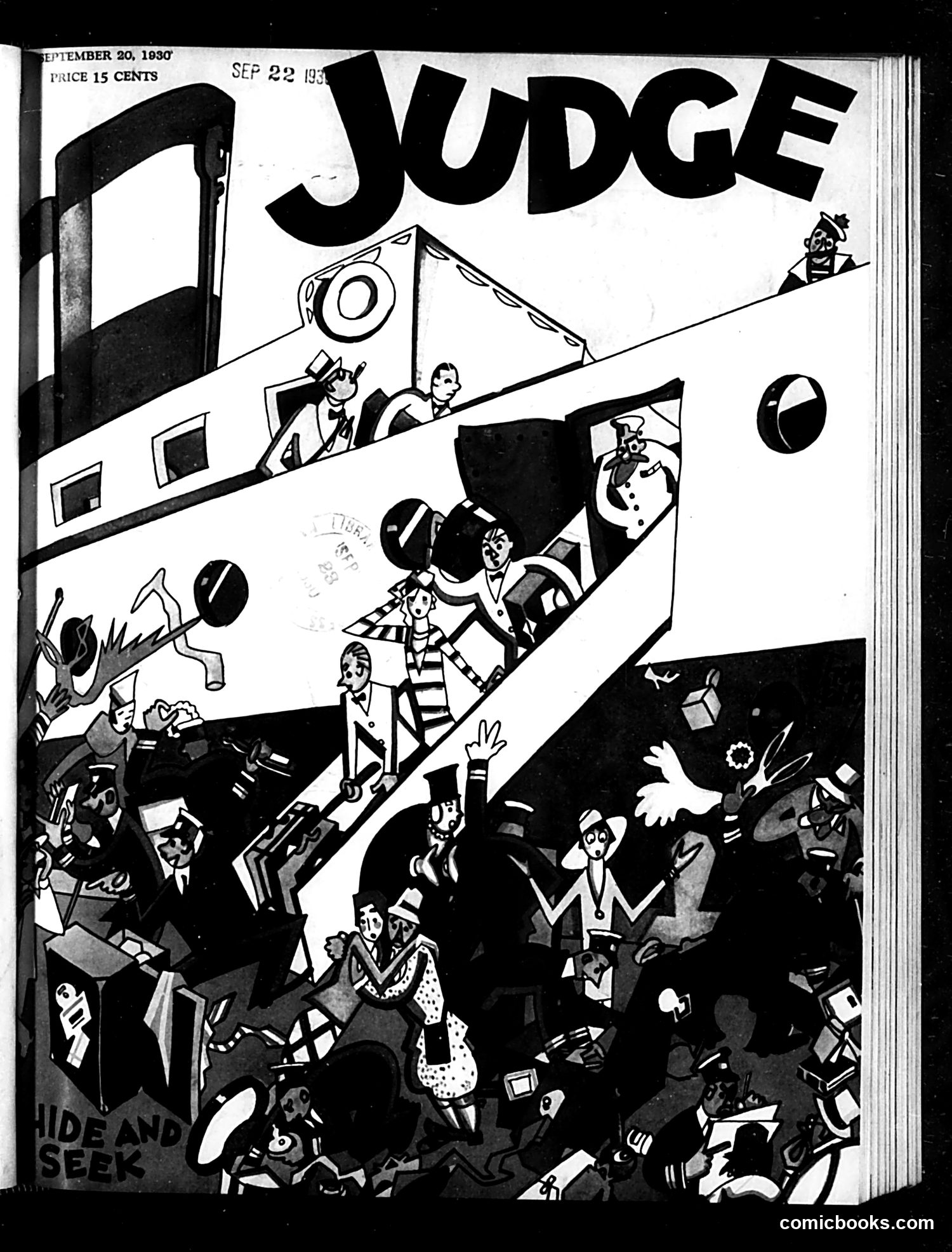 Judge — September 20, 1930 — page 1: Judge, 1930-09-20