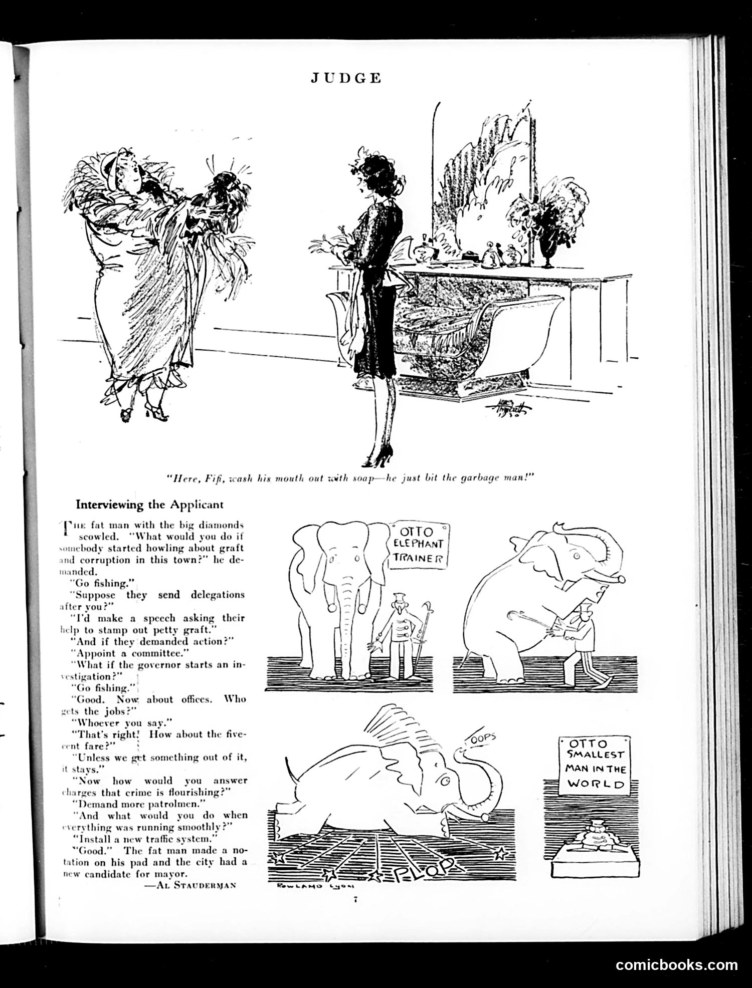 Judge — October 4, 1930 — page 9: Judge, 1930-10-04